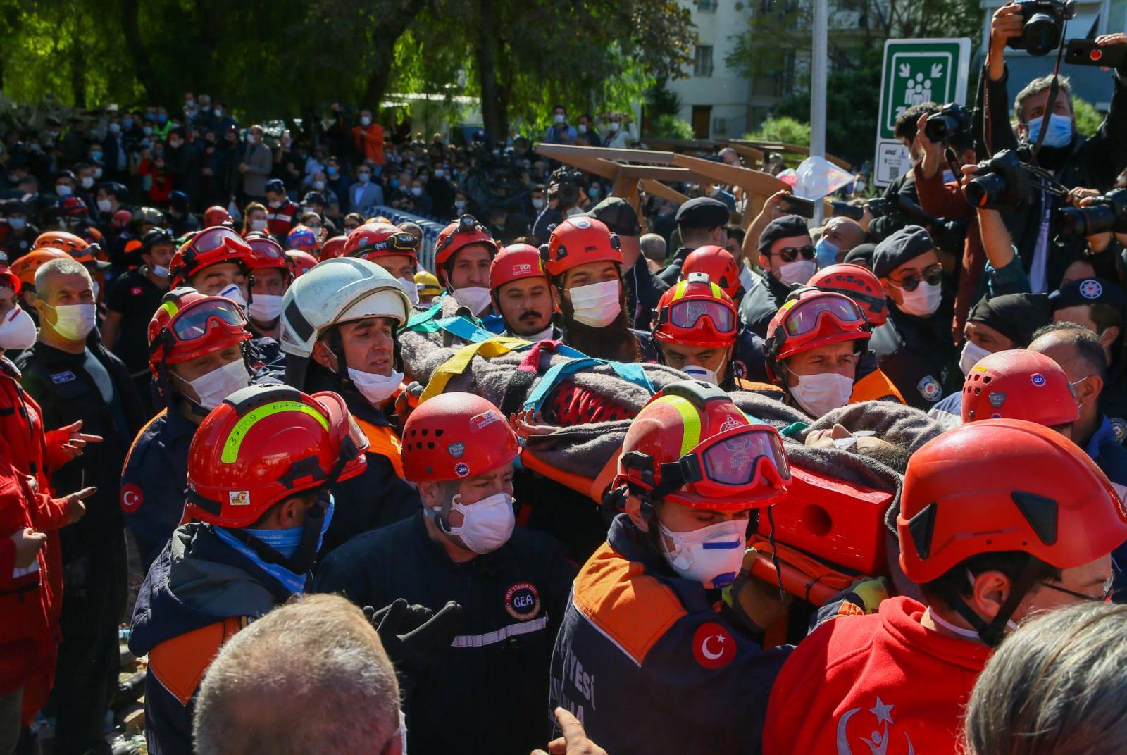 Turkey: Search, rescue work continues after earthquake