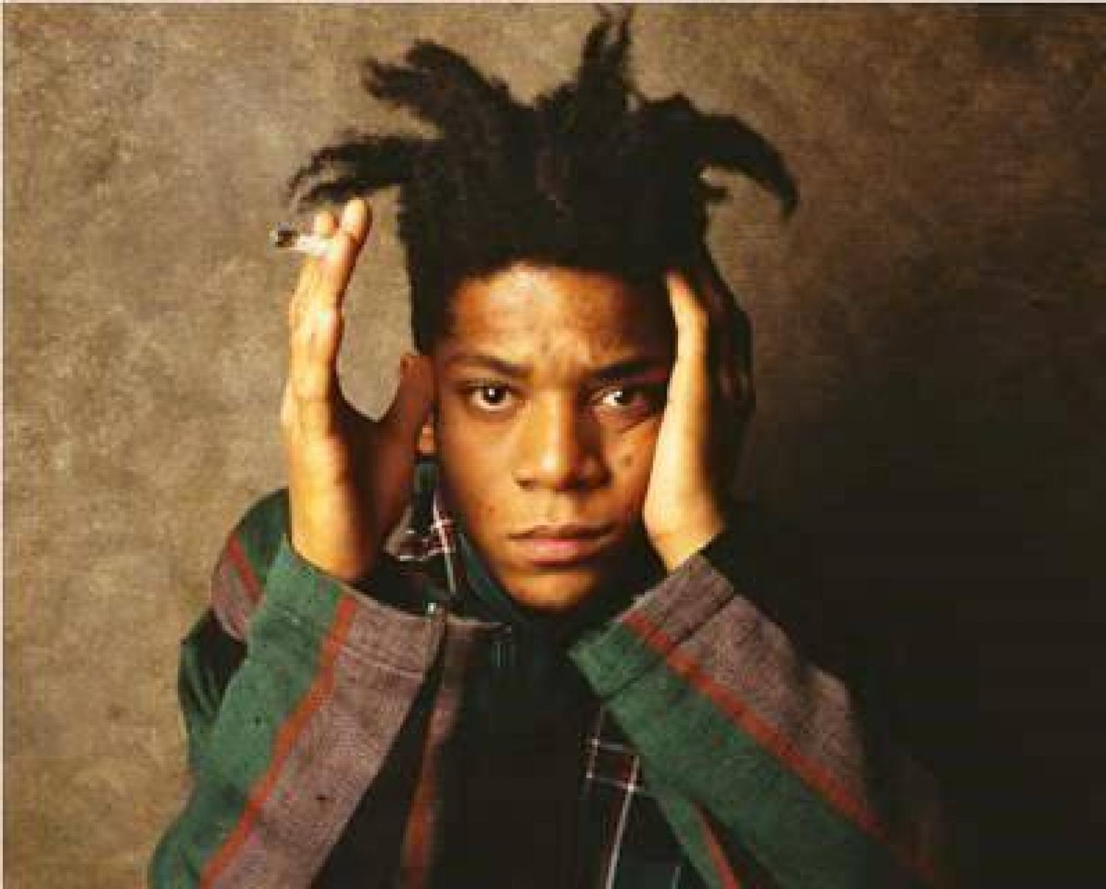 A fiatal Jean-Michel Basquiat tehetségére 1980-tól figyeltek fel a galériák