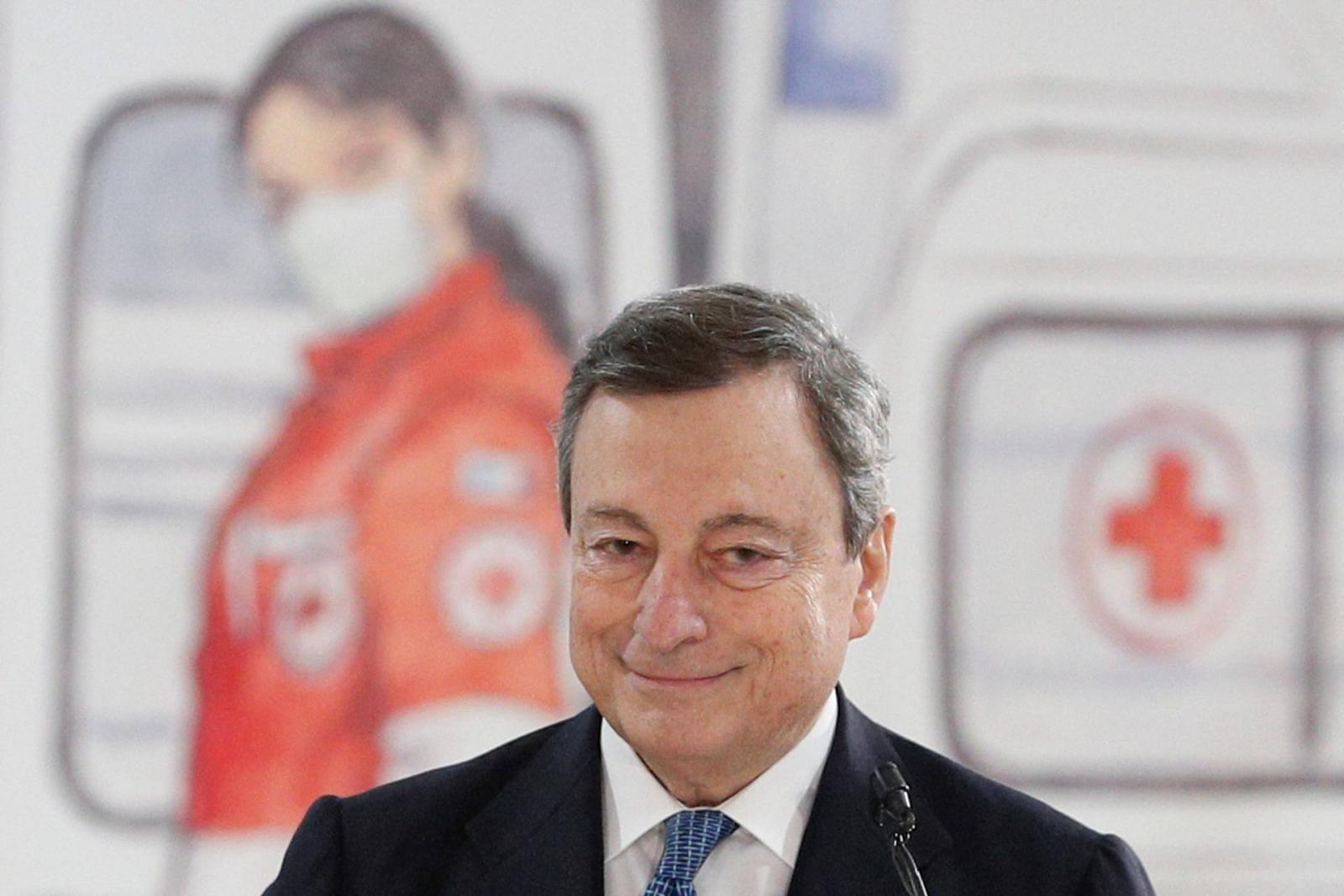 Mario Draghi olasz kormányfő