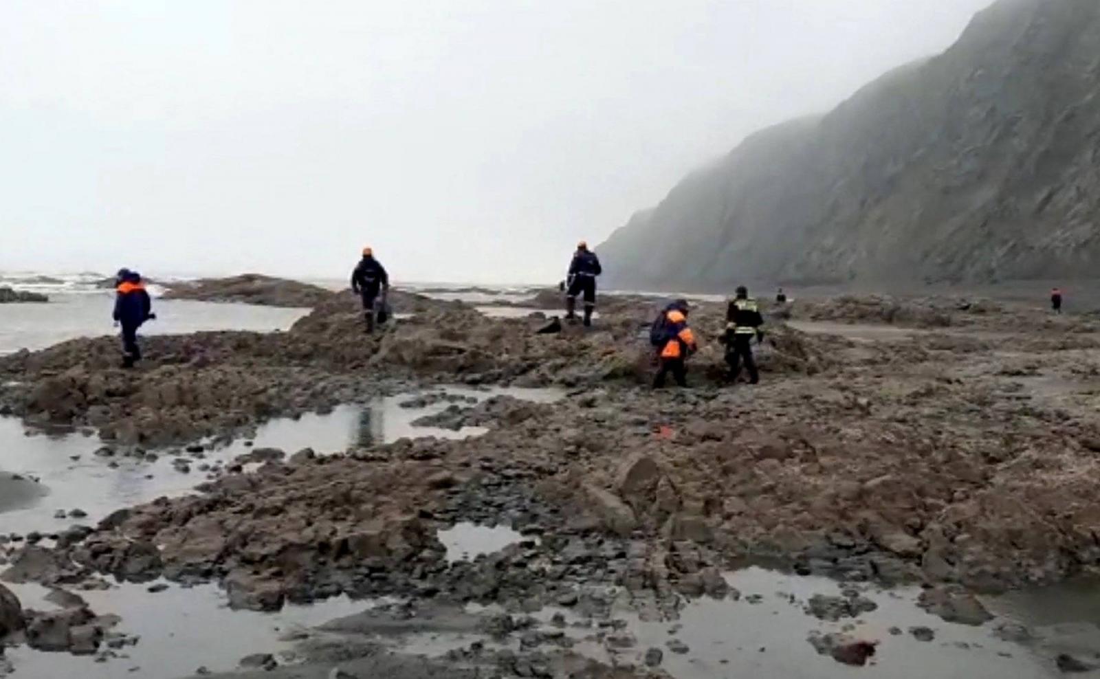 An-28 crash site in Kamchatka Region