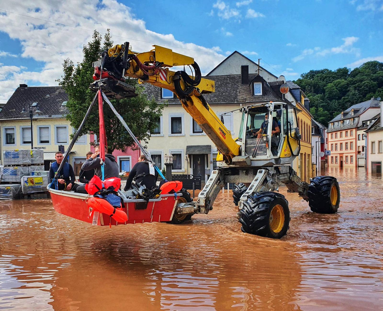 Thunderstorms in North Rhine-Westphalia