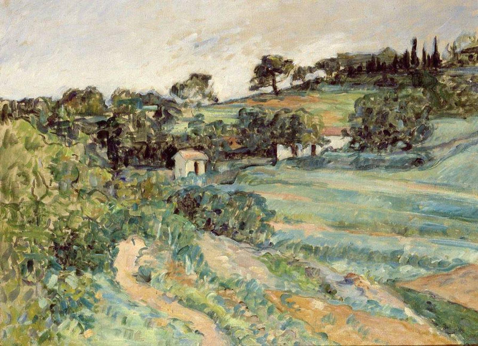 Paysage - Paul Cezanne