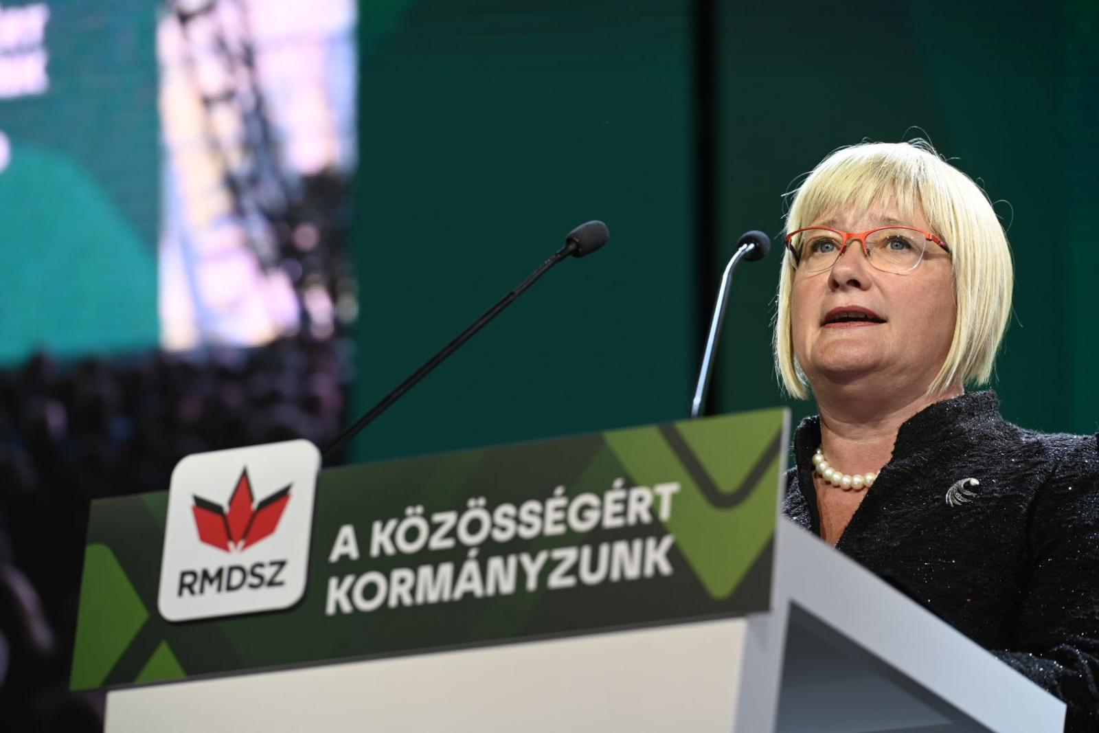 A magyar kormányt Gál Kinga, a Fidesz alelnöke képviselte az eseményen