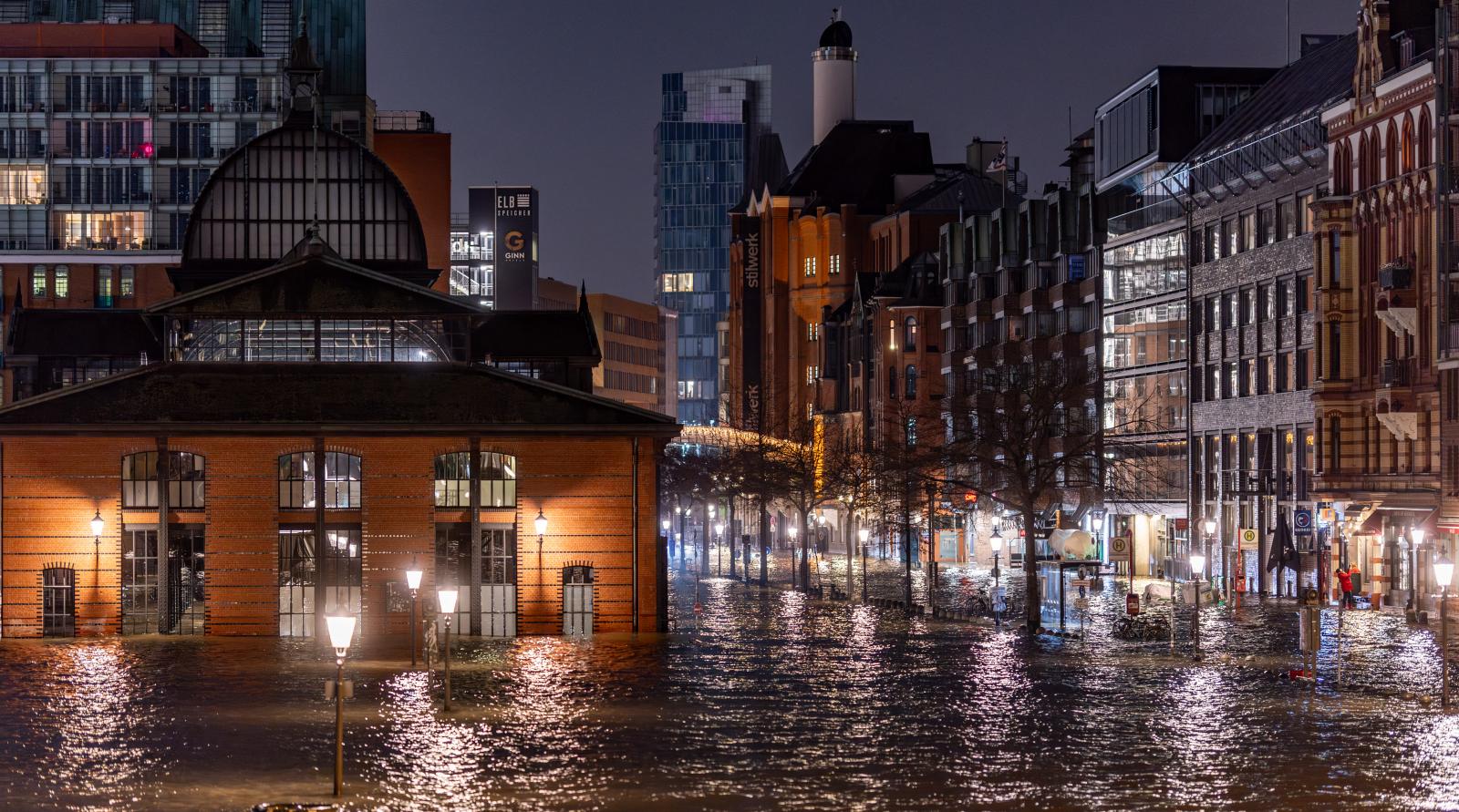 Hamburg egy része víziváros lett