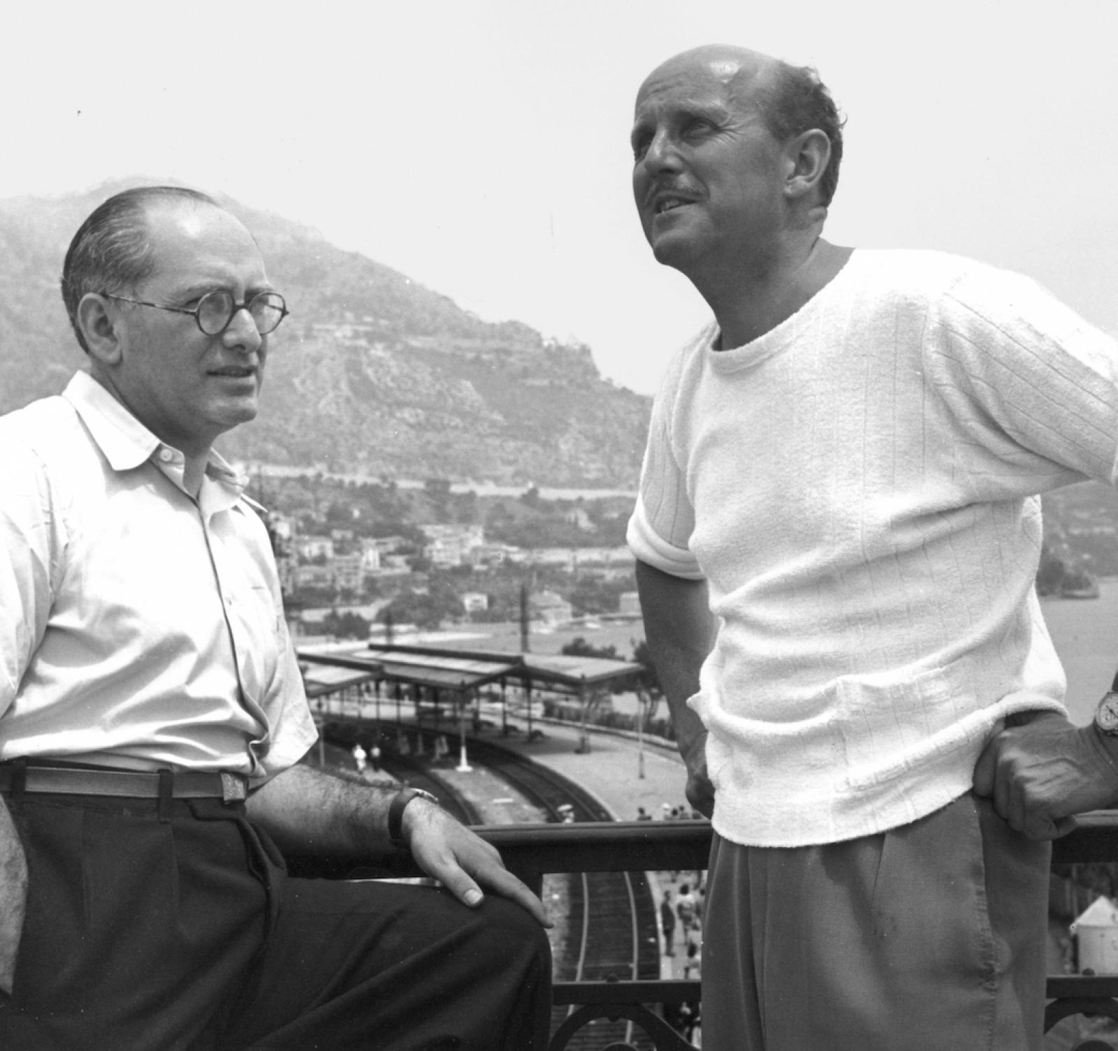 Emeric Pressburger és Michael Powell párosa a Made in England: The Films of Powell and Pressburger című dokumentumfilmben