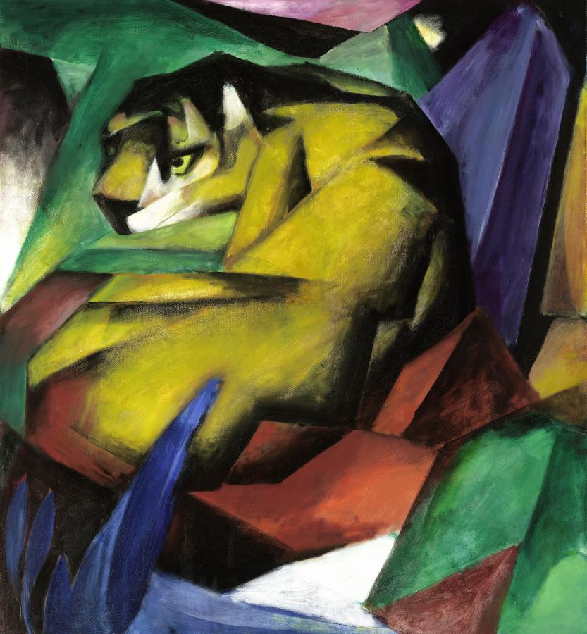 Franz Marc: Tigris (1912)