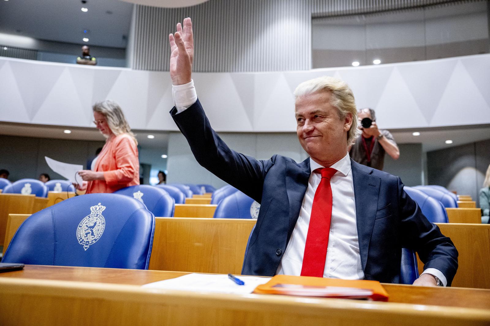 Várhatóan az EP-választás nyertesei között lesz majd a Geert Wilders vezette holland Szabadságpárt is