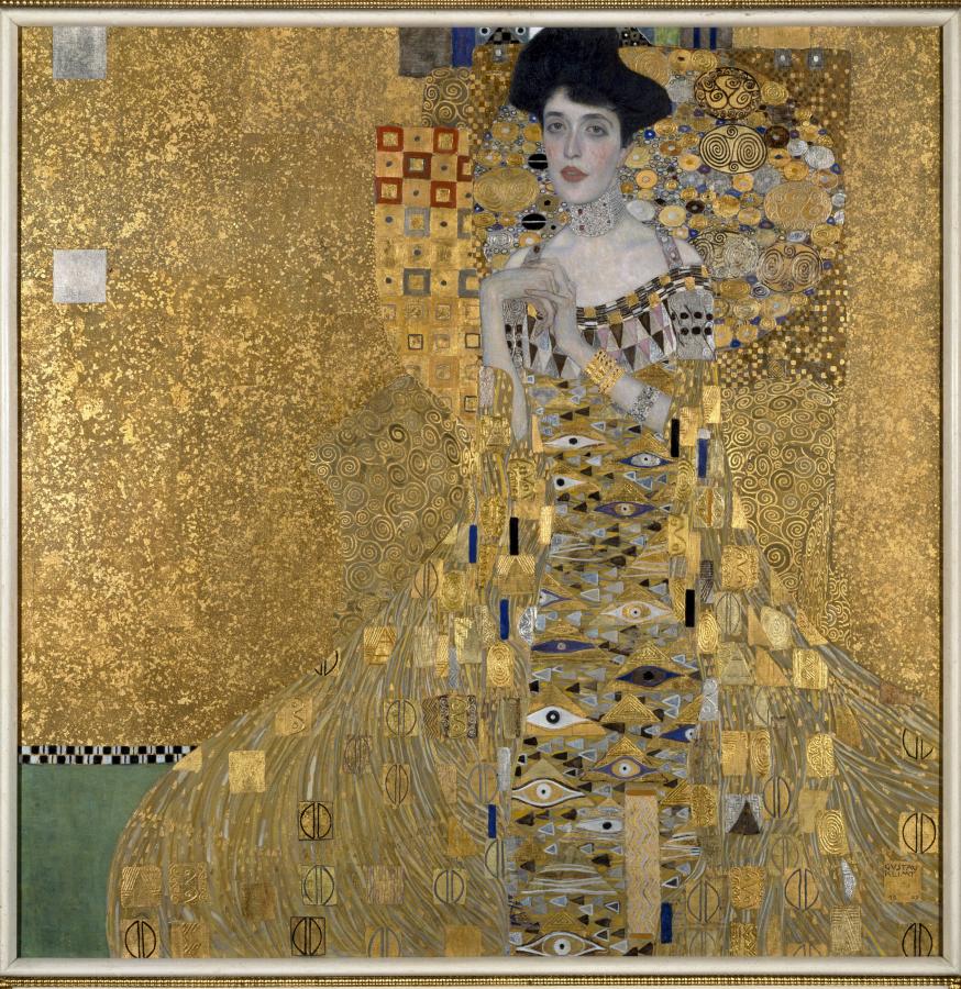 Gustav
Klimt Adele Bloch-Bauer-portréja 
már Amerikába került Bécsből