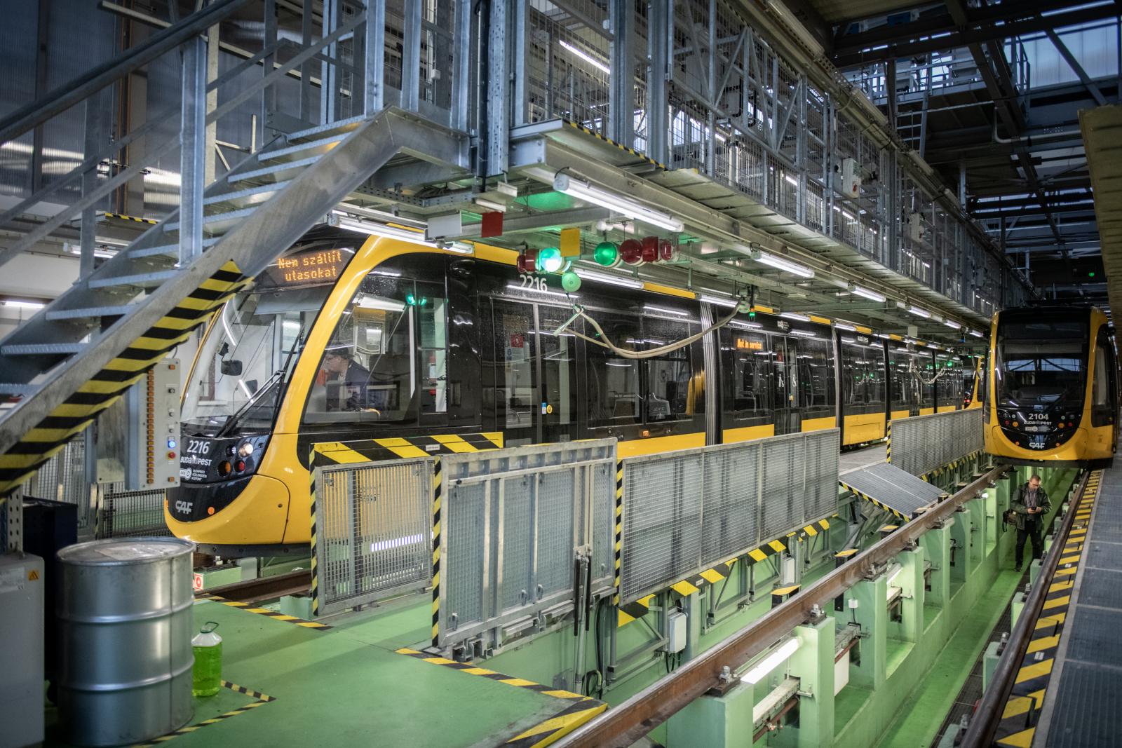 Múlt héten megérkezett a nyolcadik CAF-villamos az összesen 51 megrendelt járműből