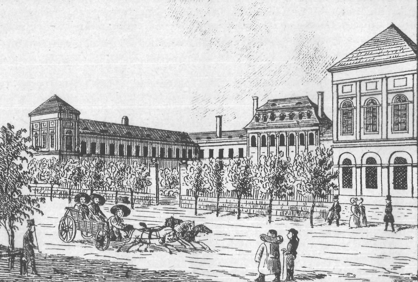 A Valero-ház, illetve -gyár 1895-ben lebontott épülete, Terézváros egykori nevezetessége, melynek homlokzata a Király utcára nézett