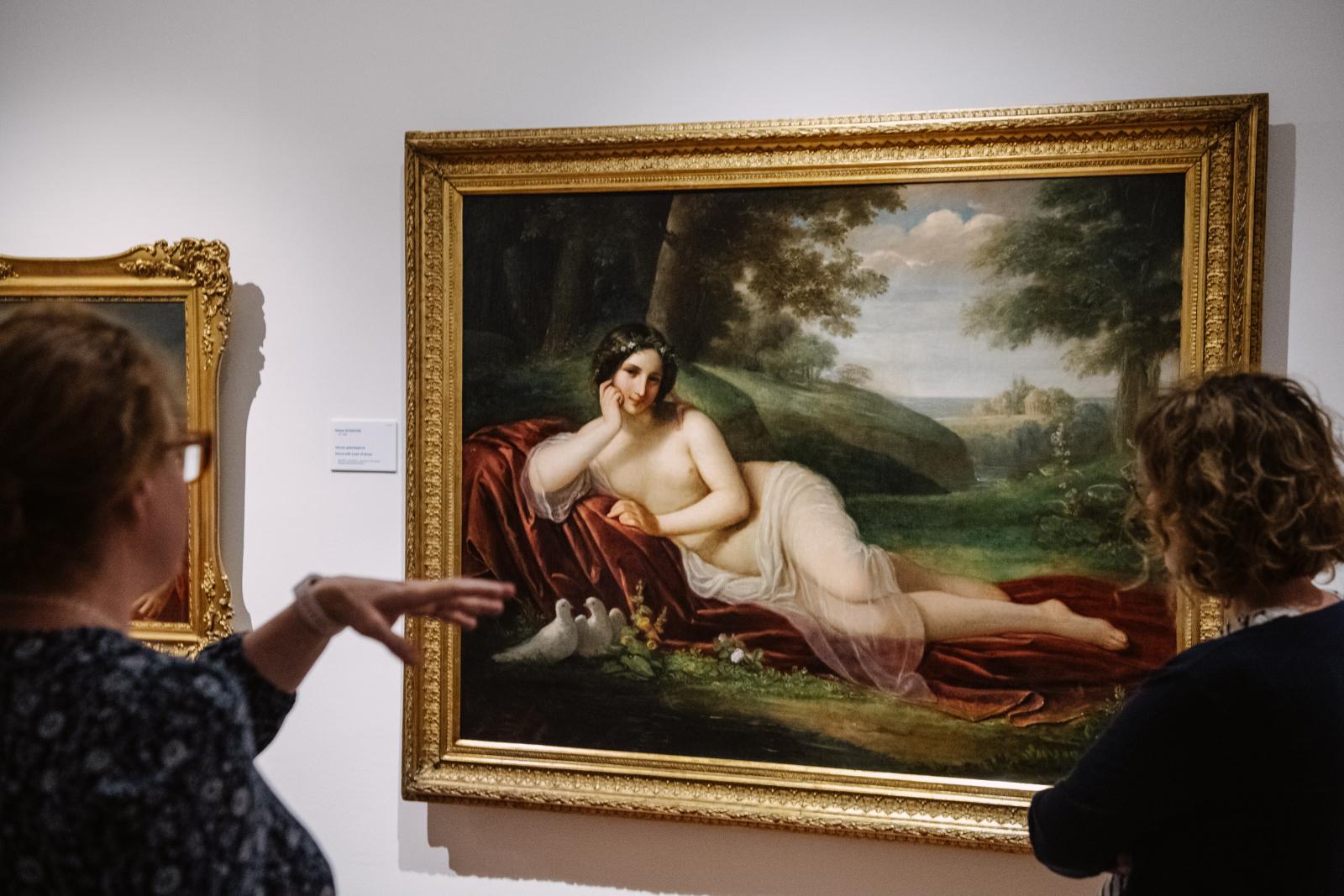 Natale Schiavoni: Vénusz galambpárral (1844 körül)