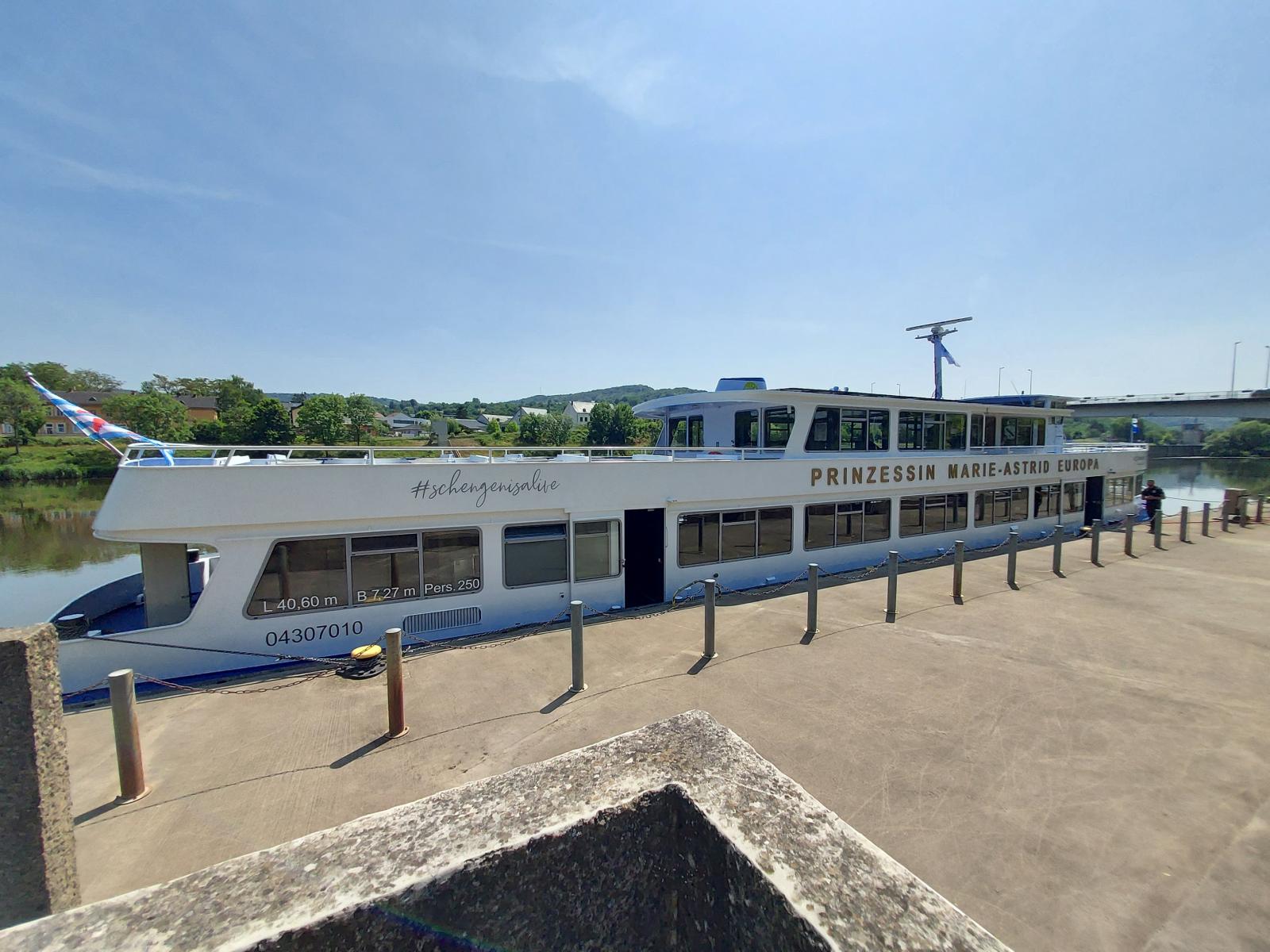 A Prinzessin Marie-Astrid Europa visszatérése Schengenbe