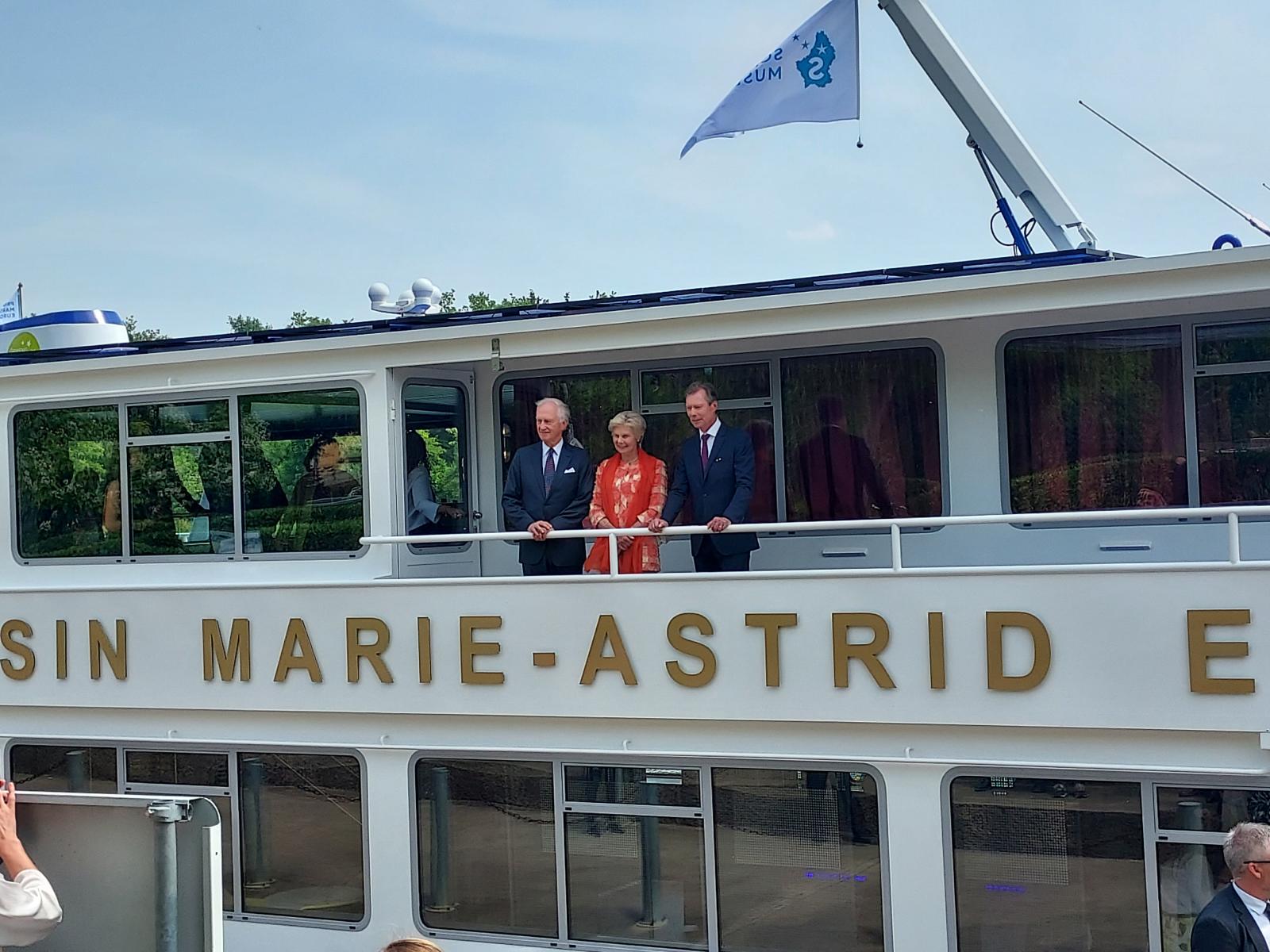 A Prinzessin Marie-Astrid Europa visszatérése Schengenbe