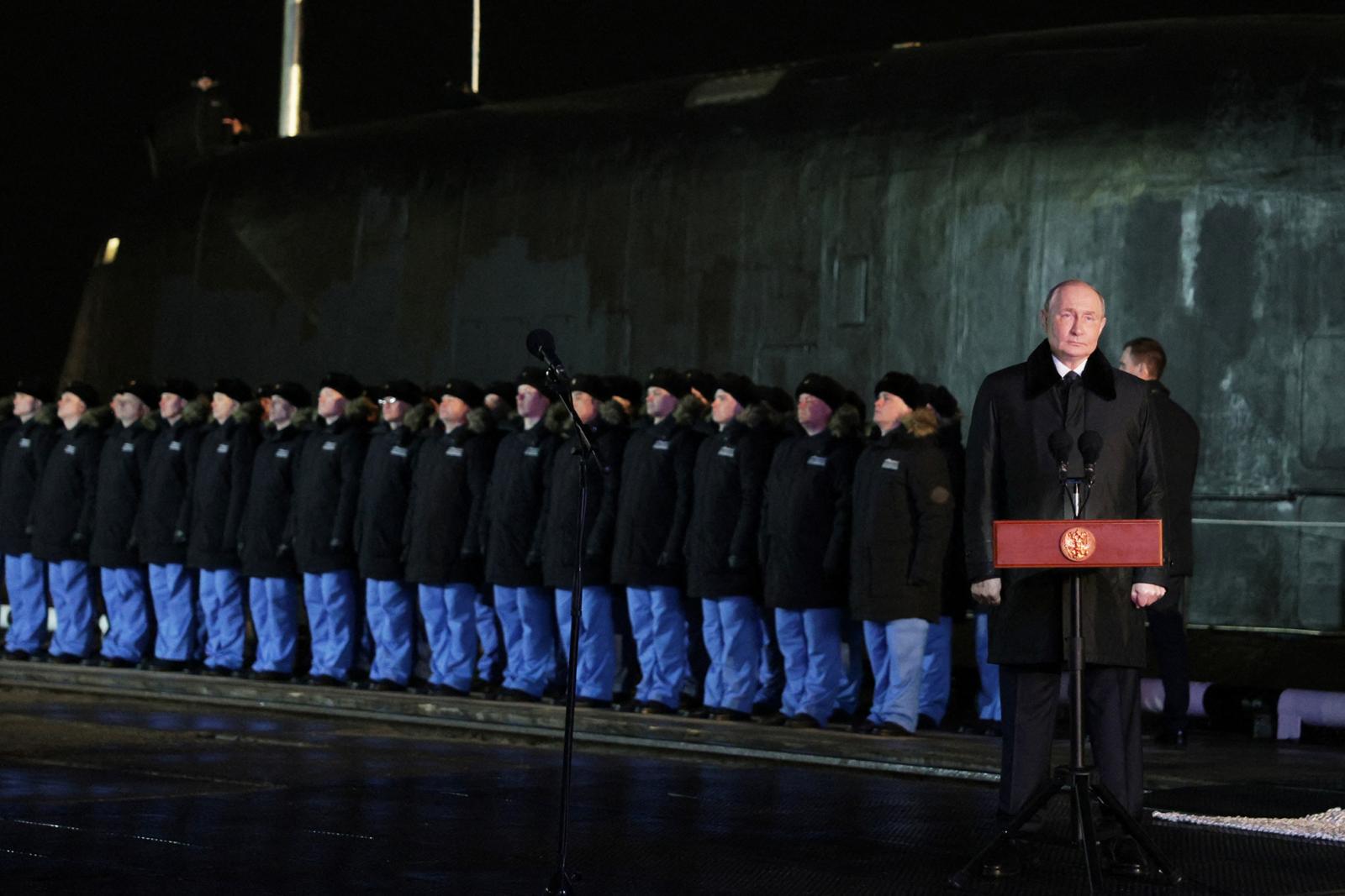 Putyin elnök egy Perm nukleáris tengeralattjáró átadásán – folytatódik a haderő modernizálása