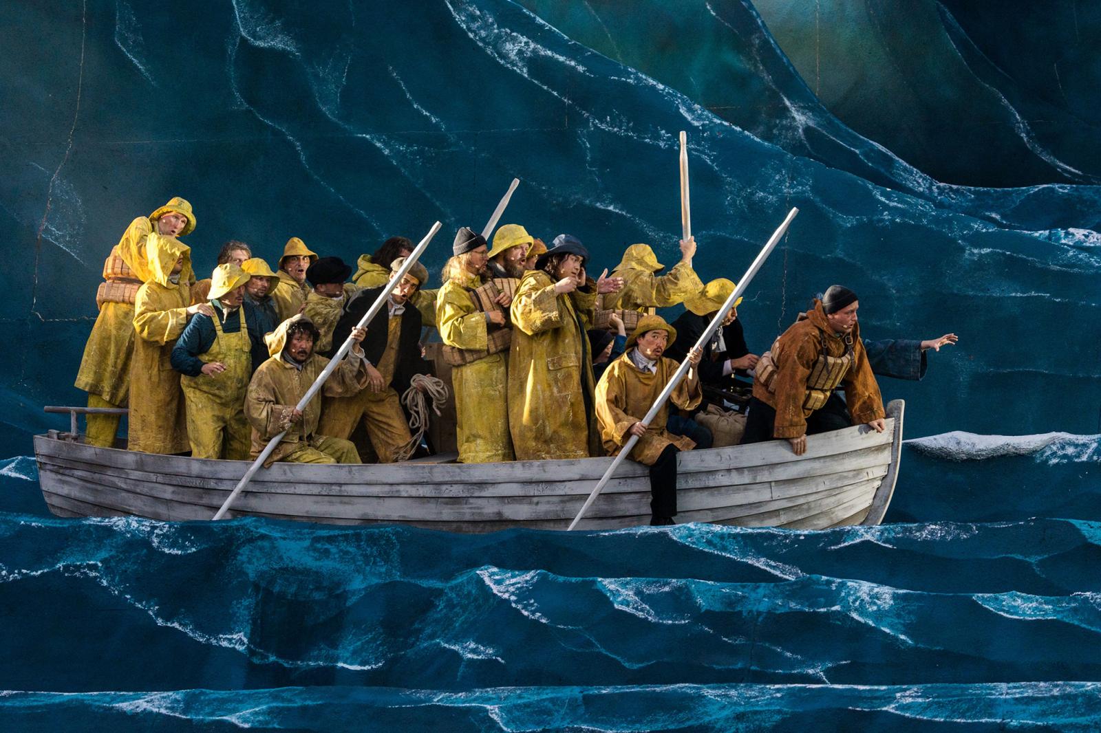 A háborgó tenger látványát William Turner festményei inspirálták