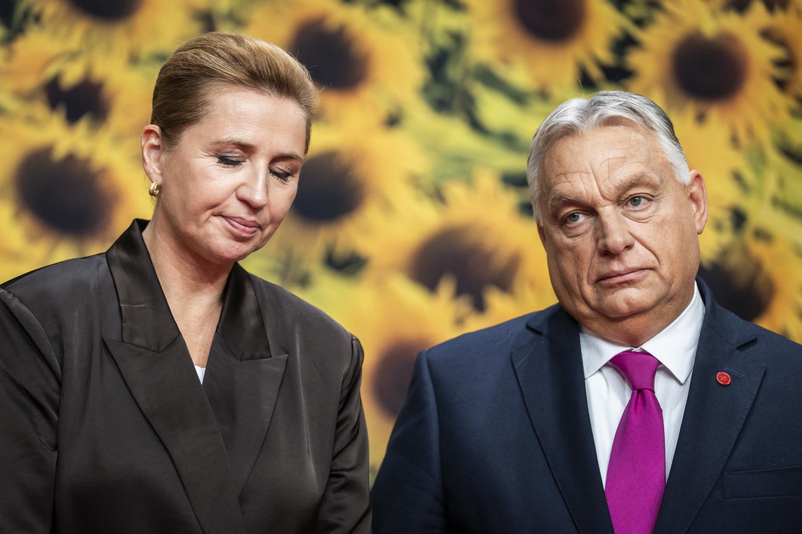 Mette Frederiksen és Orbán Viktor csütörtökön Koppenhágában