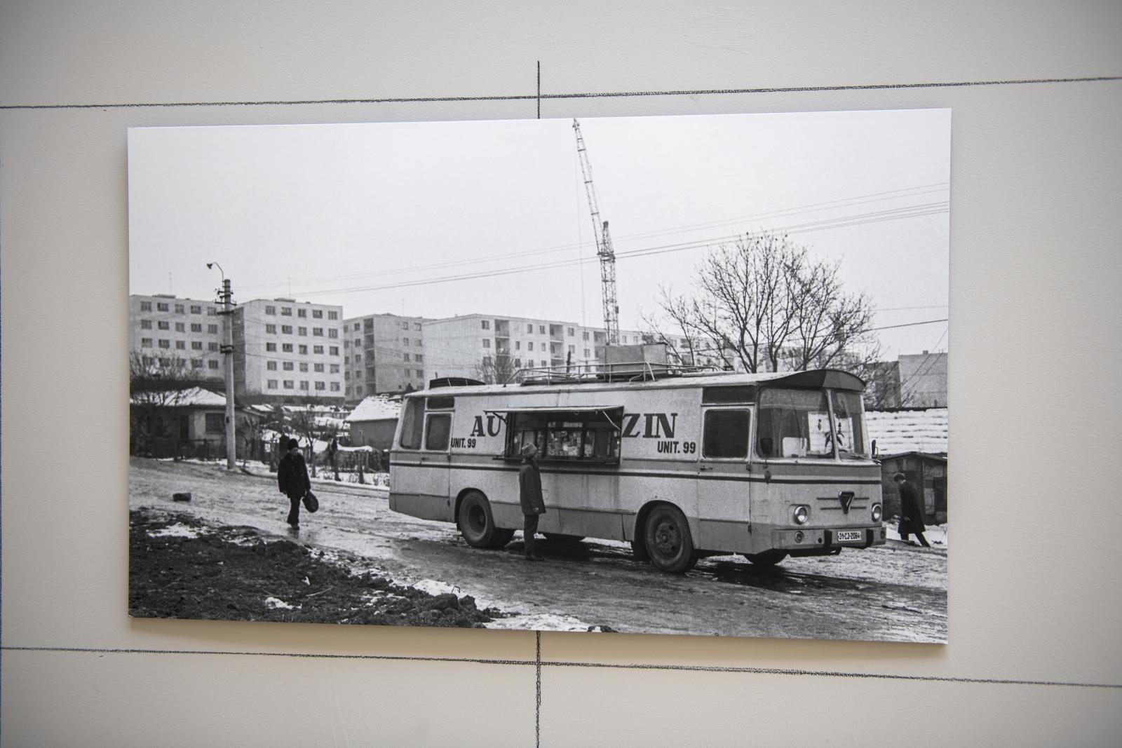 Mozgó élelmiszerbolt Désen 1978-ban