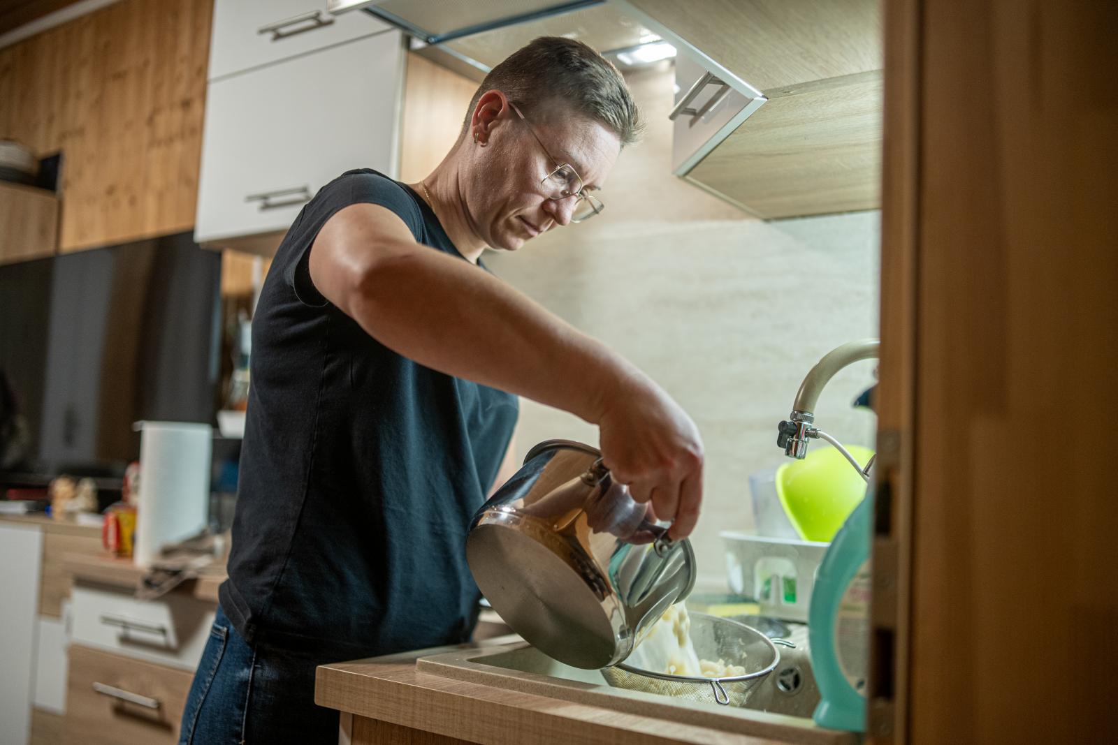 Kovács Lacika szigetvári otthonában