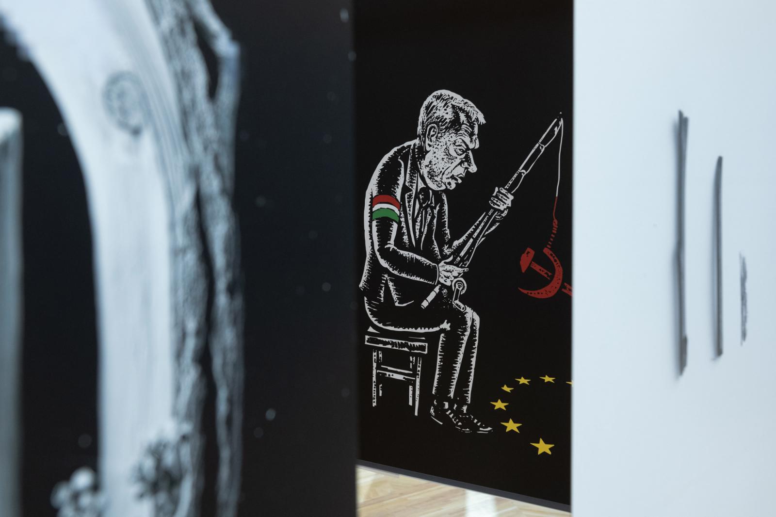 A Magyar Orvosi Kamara (MOK) által szervezett tüntetés Budapesten a Kossuth téren 2025. március 8-án