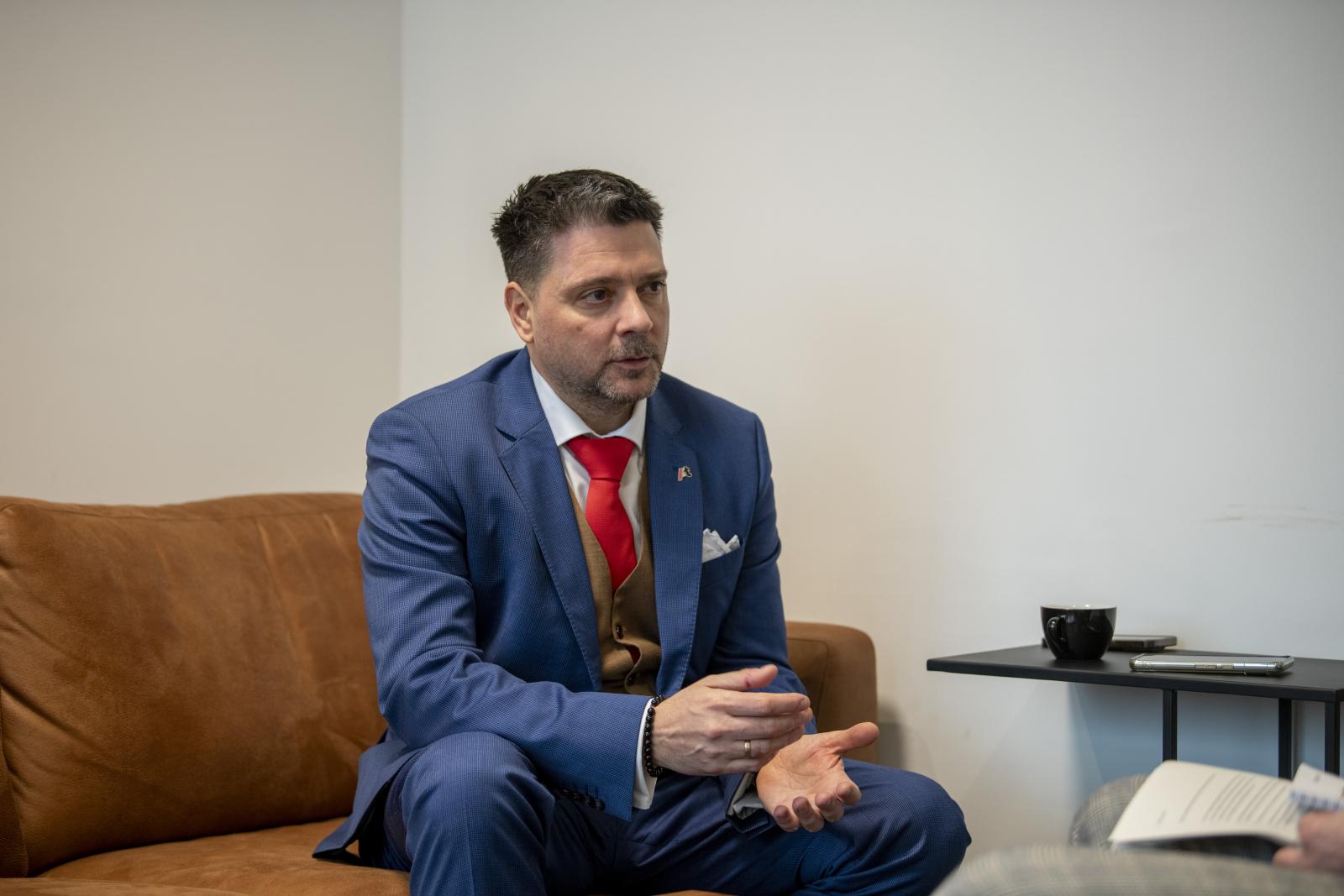 Nógrádi József, a Trenkwalder stratégiai kapcsolatokért felelős igazgatója