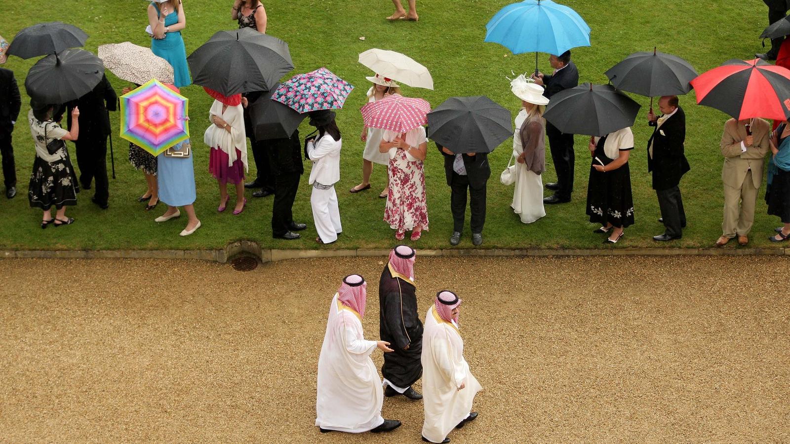 Kerti parti a Buckingham palotában/Getty Images 