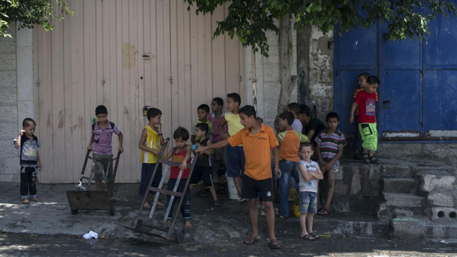 Egyre súlyosabb traumaként élik meg a háborút a gázai gyerekek FOTÓ: EUROPRESS/GETTY IMAGES/DAN KITWOOD