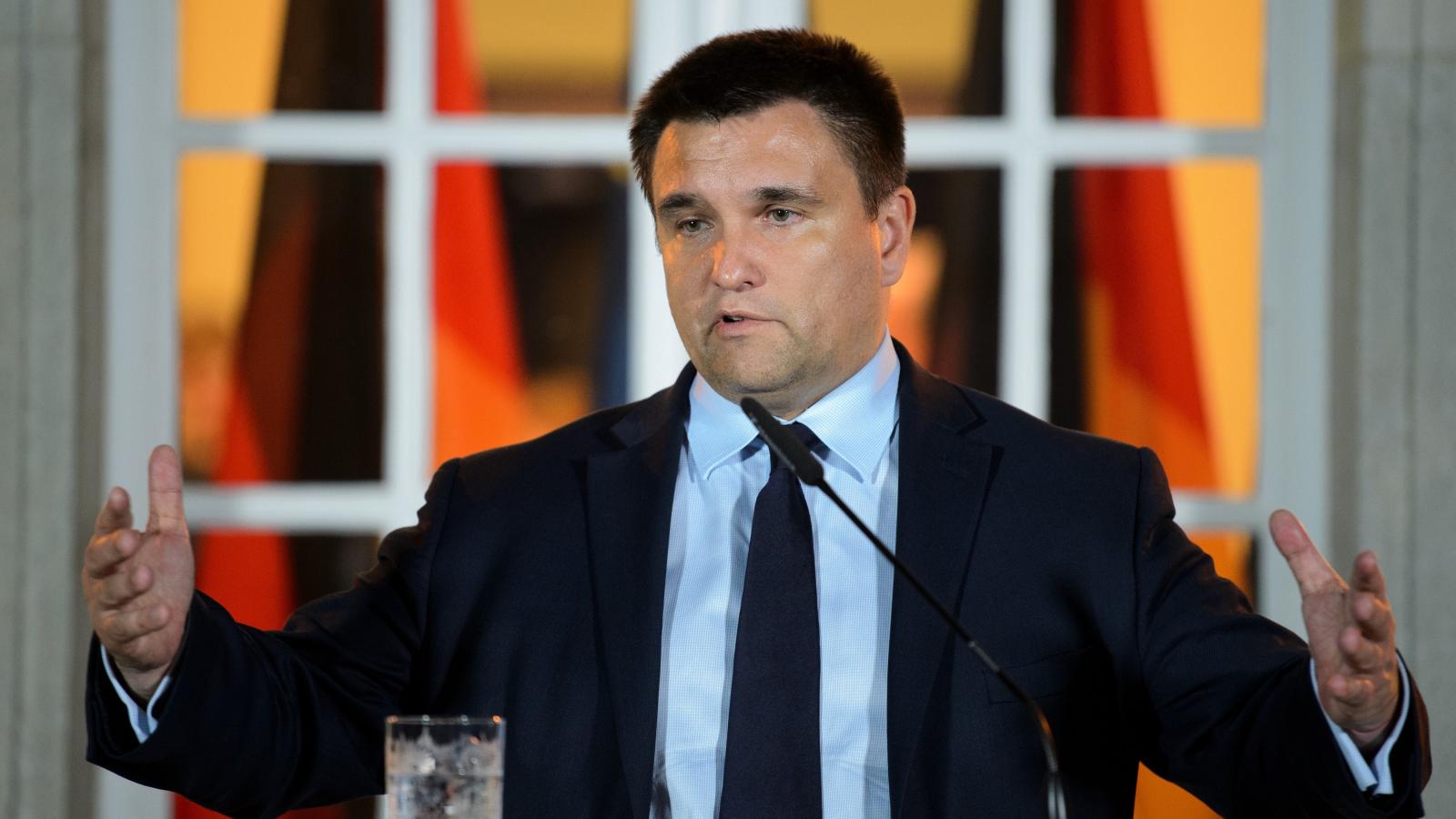 Pavlo Klimkin ukrán külügyminiszter