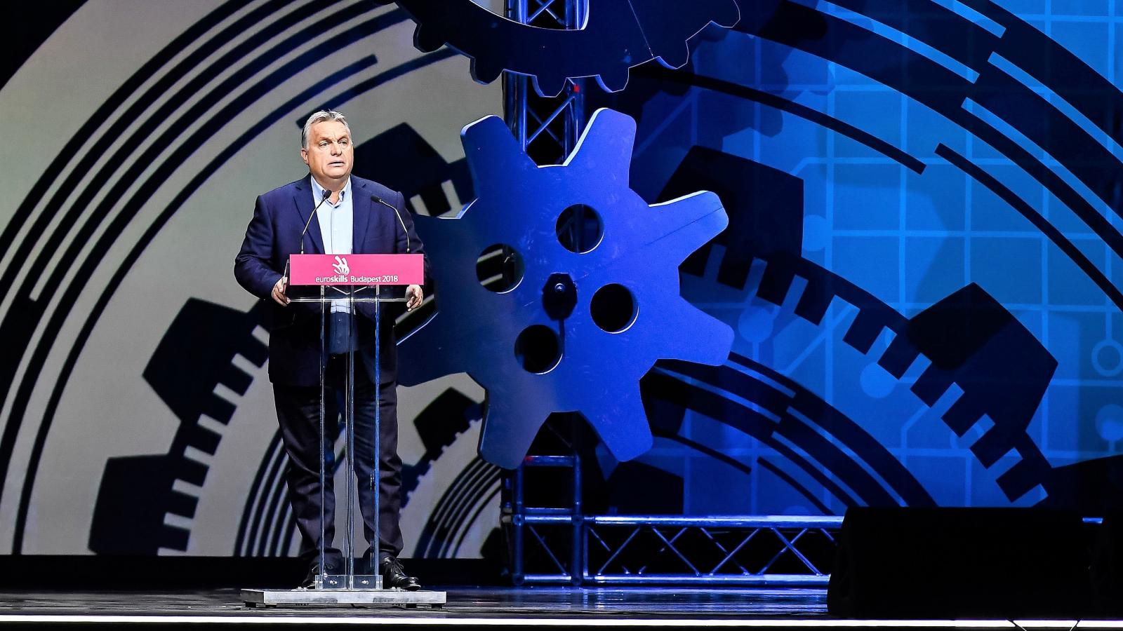 Orbán Viktor az EuroSkills 2018 ünnepi megnyitóján