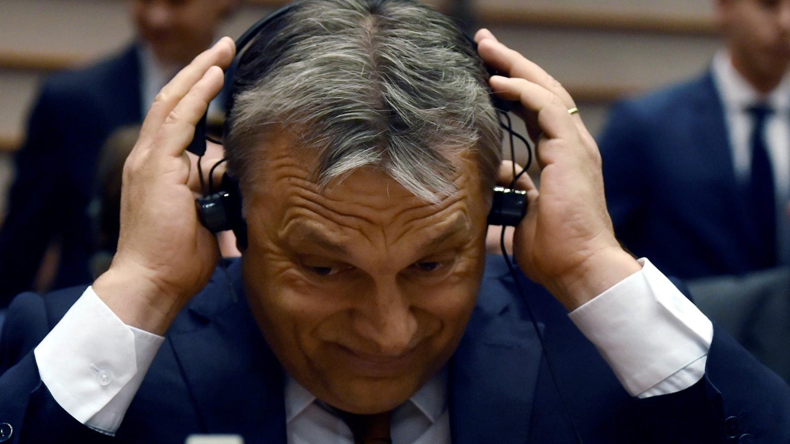 Orbán Viktor Brüsszelben