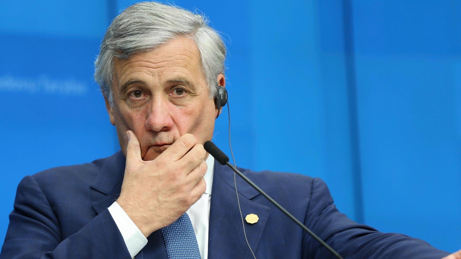 Antonio Tajani, az Európai Parlament elnöke