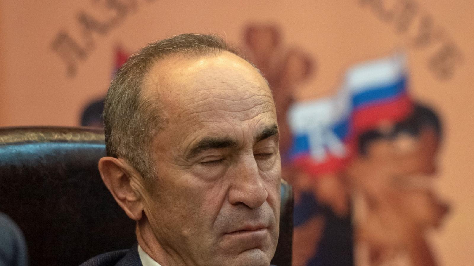 Kocharyan a bíróságon.