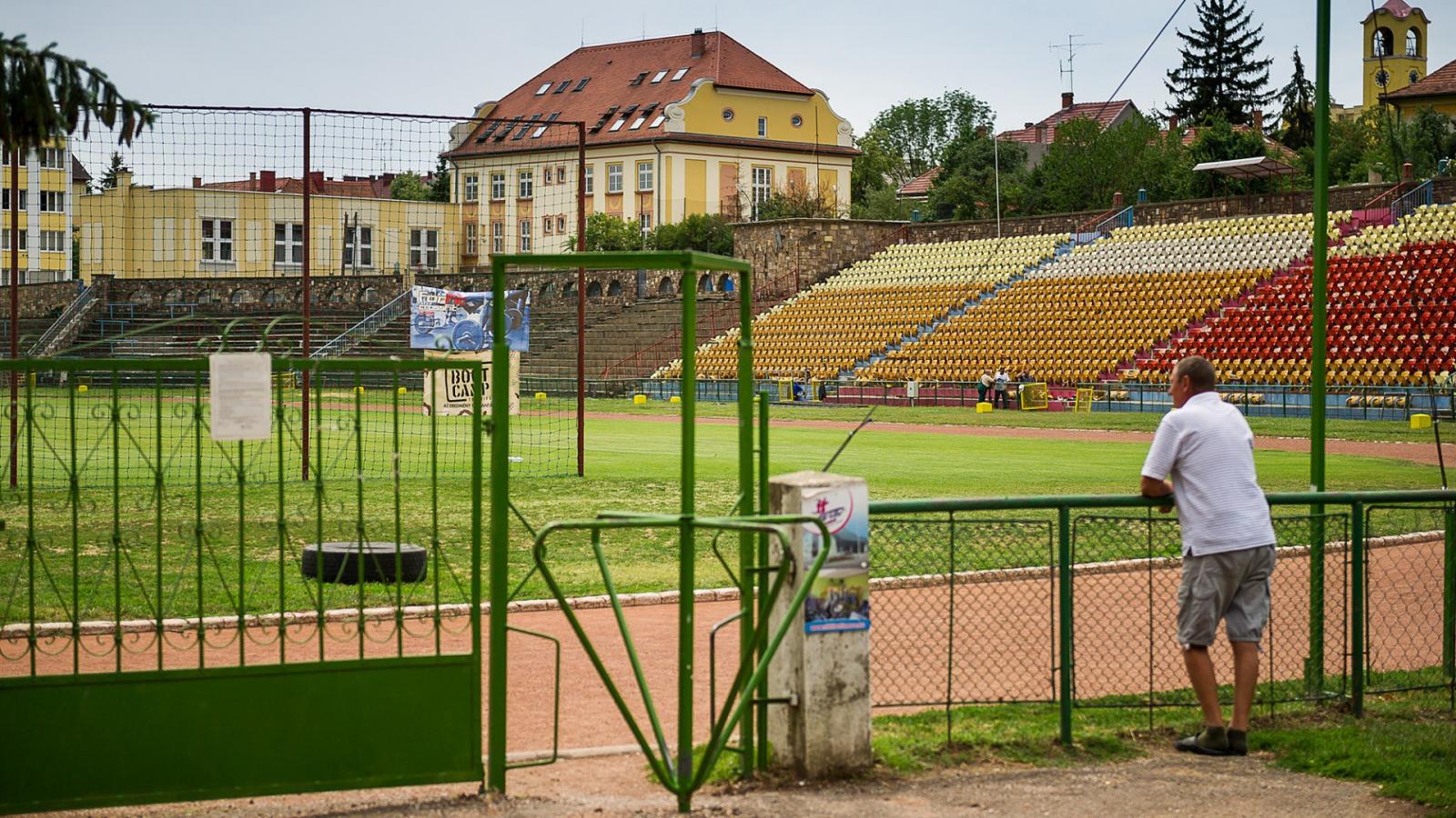 A Szentmarjay Tibor Városi Stadion Egerben