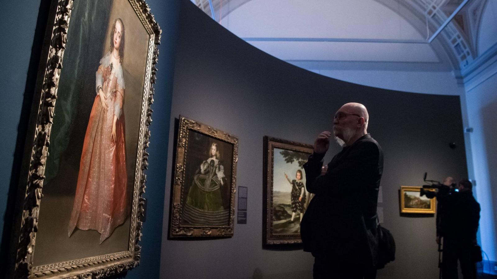 A Szépművészeti Múzeum birtokába került Van Dyck-festmény a múzeumban tartott sajtótájékoztatón