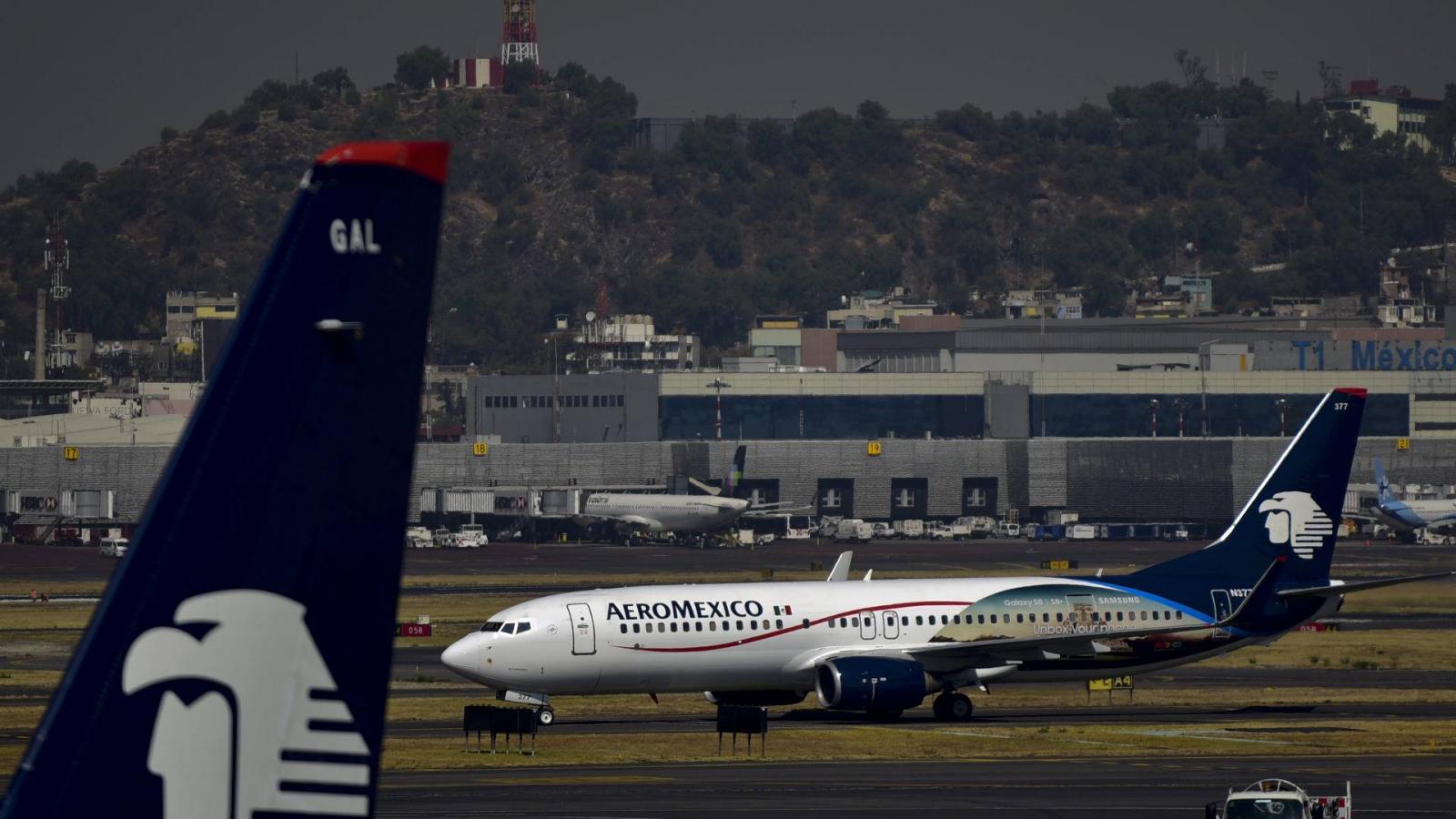 Az Aeromexico repülőgépei - illusztráció