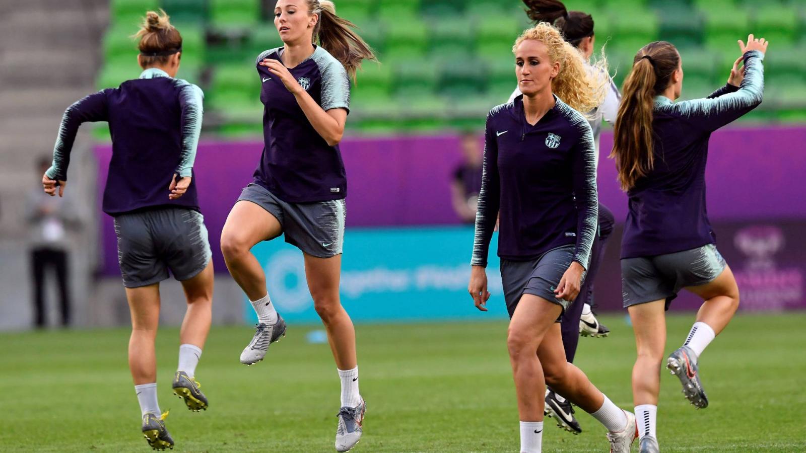 A női labdarúgó Bajnokok Ligája május 18-i budapesti döntőjét a spanyol csapat a francia Olympique Lyon ellen játssza a stadionb