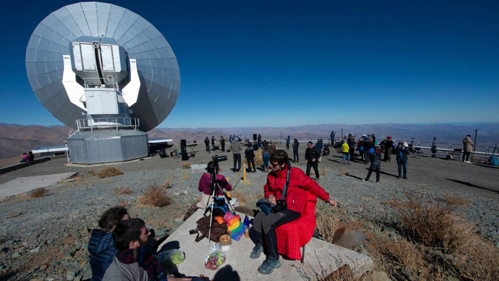 Az Atacama sivatagban volt a legideálisabb a légkör az észleléshez