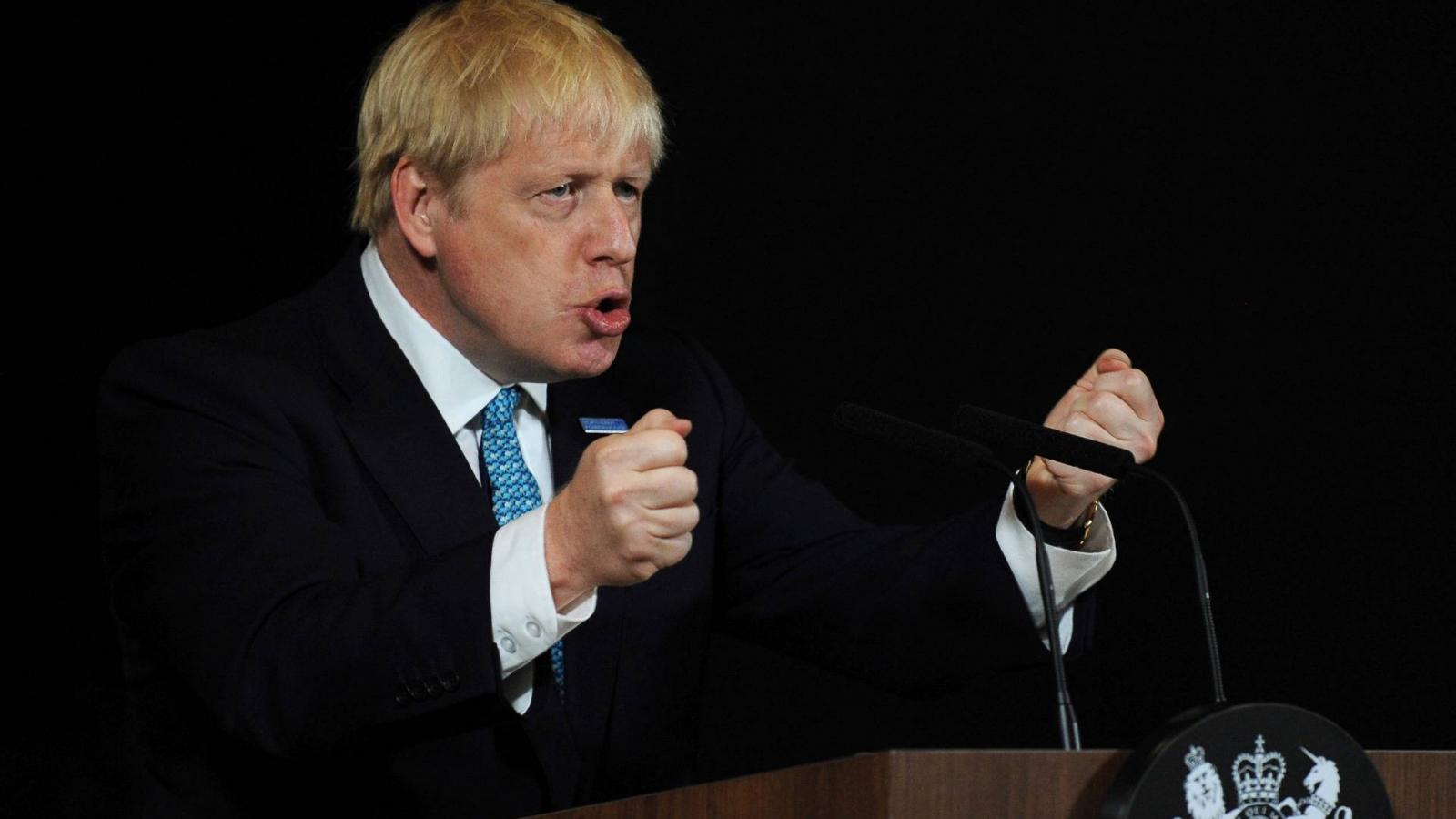 Boris Johnson Manchesterben