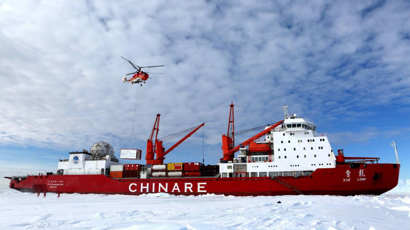 ANTARCTICA-XUELONG-EXPEDITION-ZHONGSHAN STATION