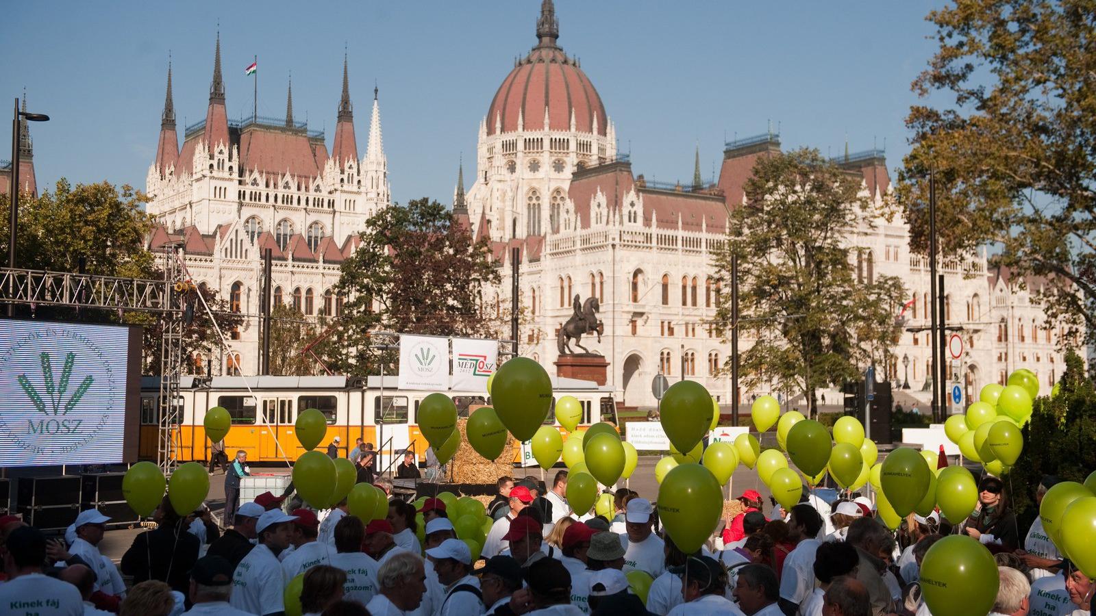 Ha nem változik a kormány agrárpolitikája, legközelebb többen lesznek – ígérték a gazdák FOTÓ: TÓTH GERGŐ