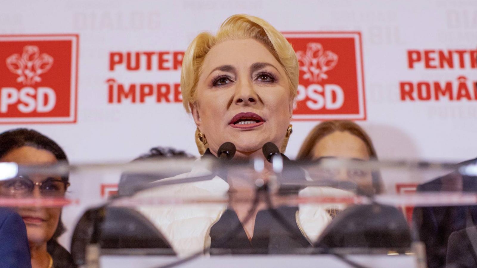 Viorica Dancila a Szociáldemokrata Párt elnöke