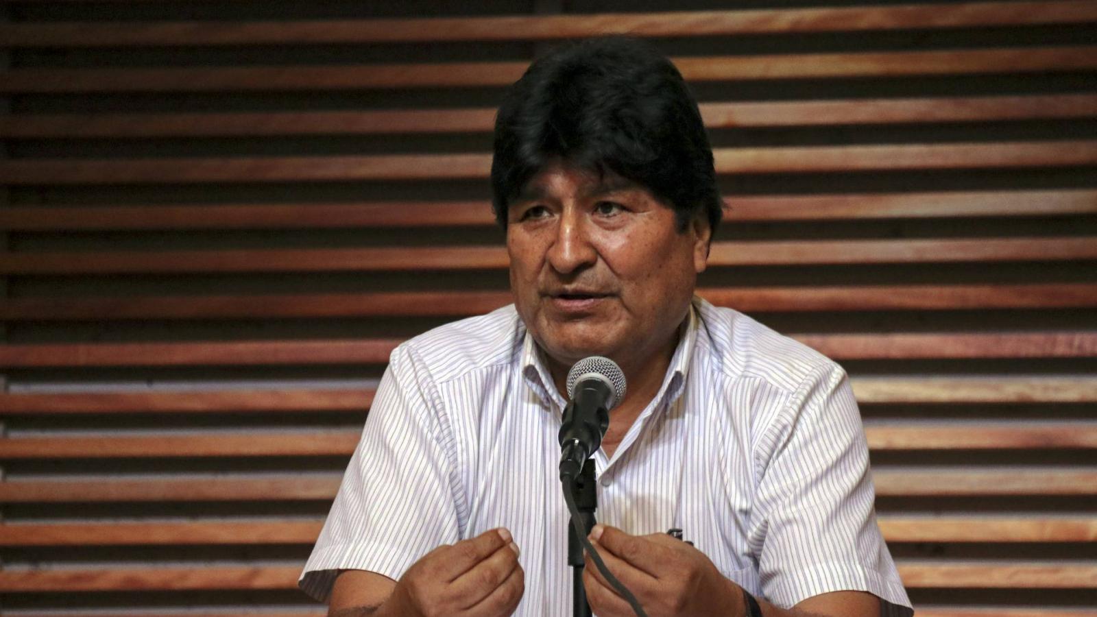 Evo Morales volt bolíviai elnök