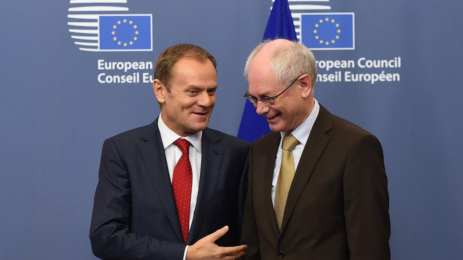 Donald Tusk és Herman Van Rompuy