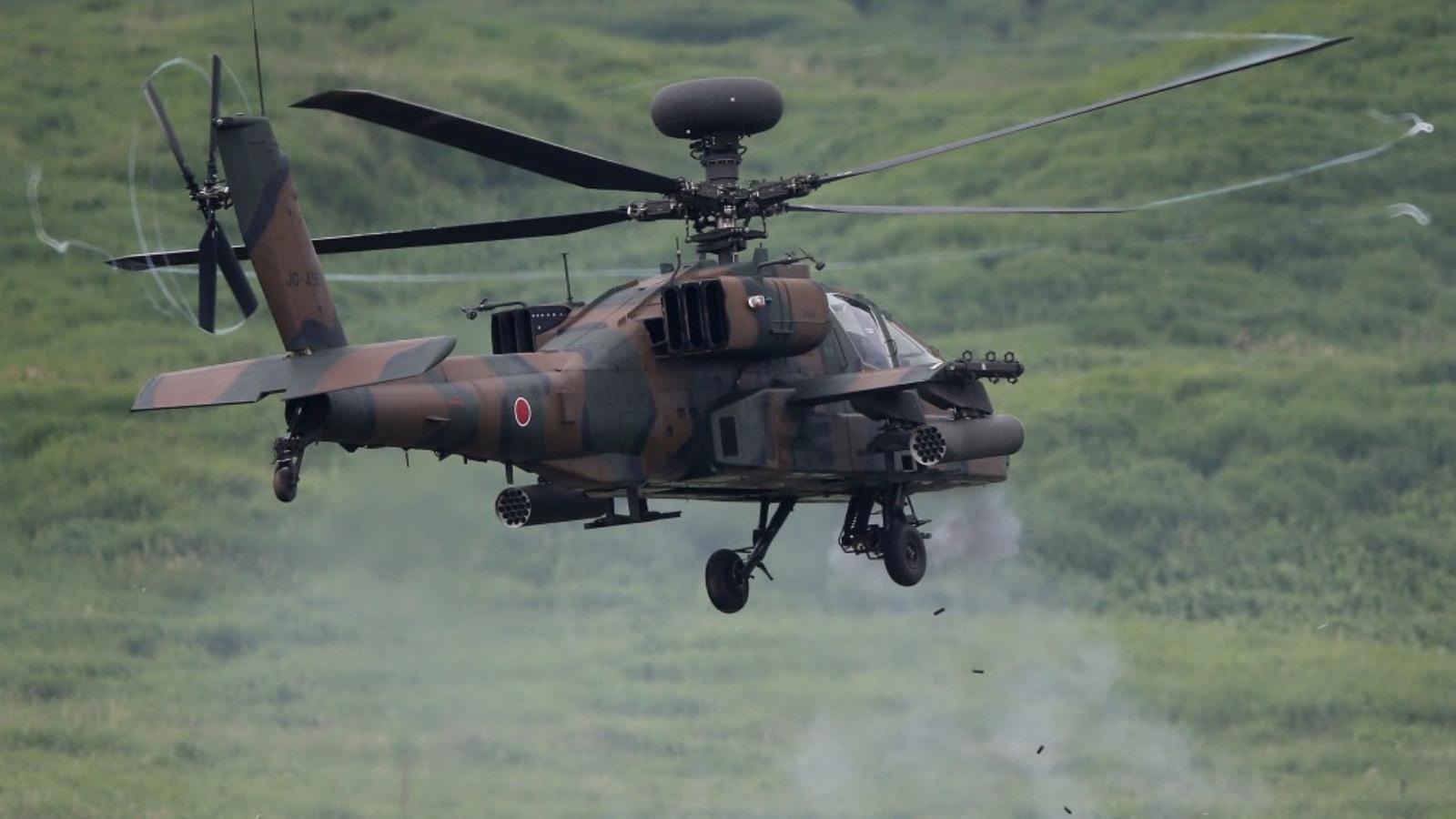 Növeli a kockázatot az Apache helikopterek bevetése FOTÓ: EUROPRESS/GETTY IMAGES/CHRIS MCGRATH