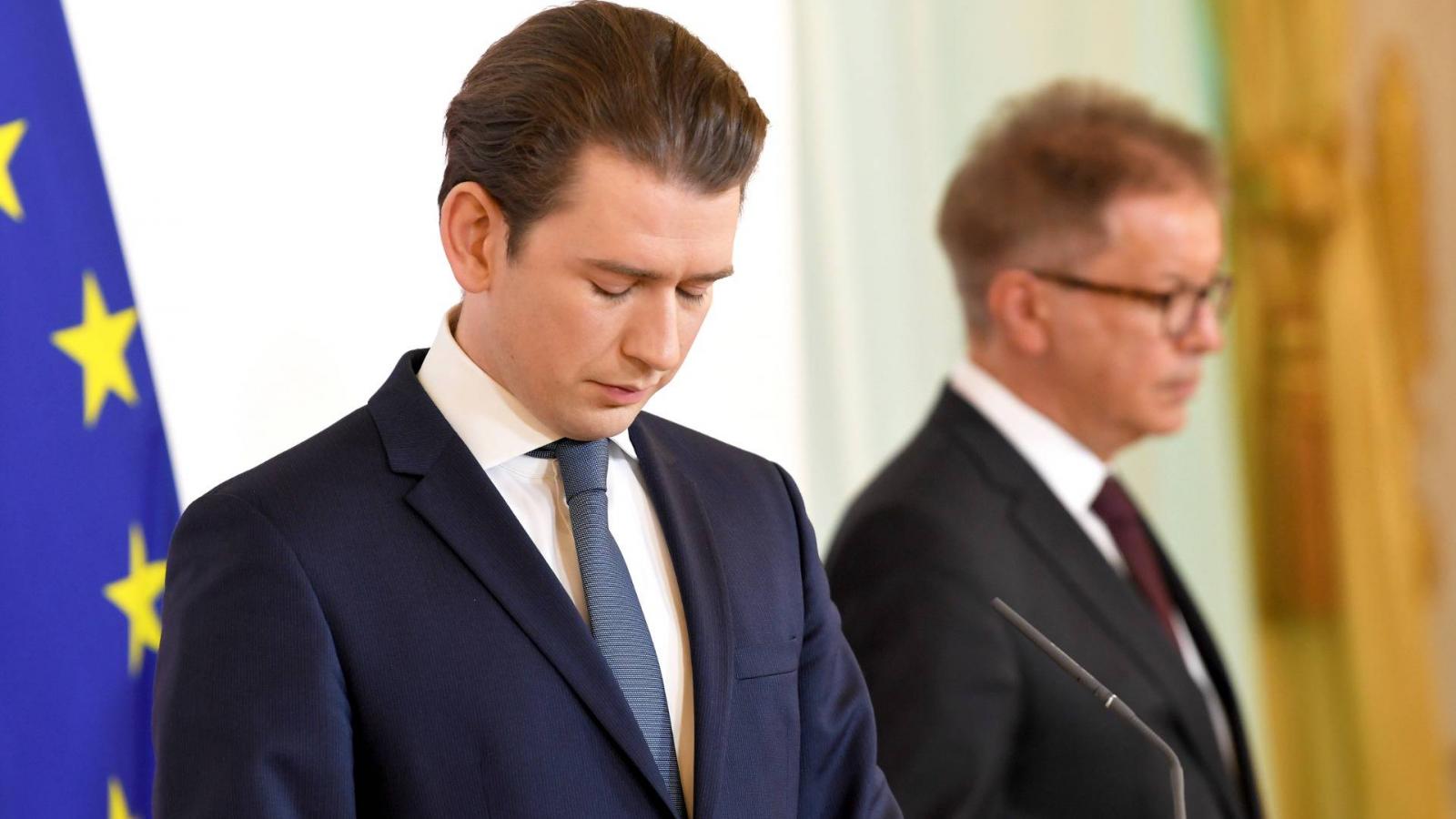 Sebastian Kurz és Rudolf Anschober, egészségügyi miniszter