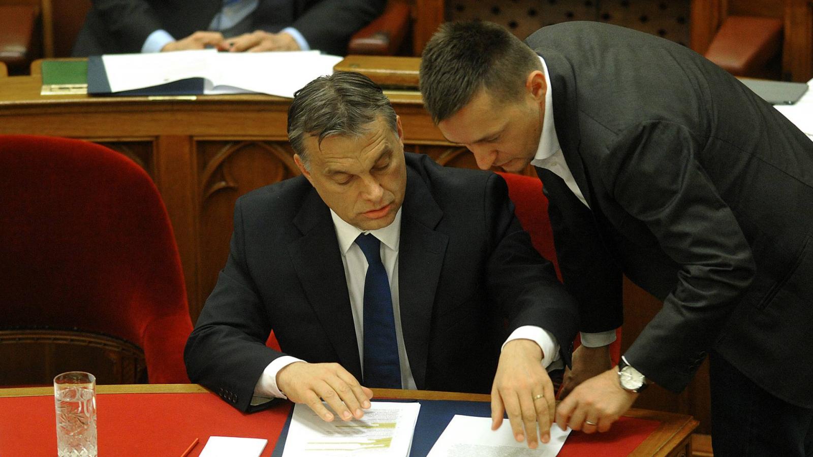 Orbán Viktor és Rogán Antal