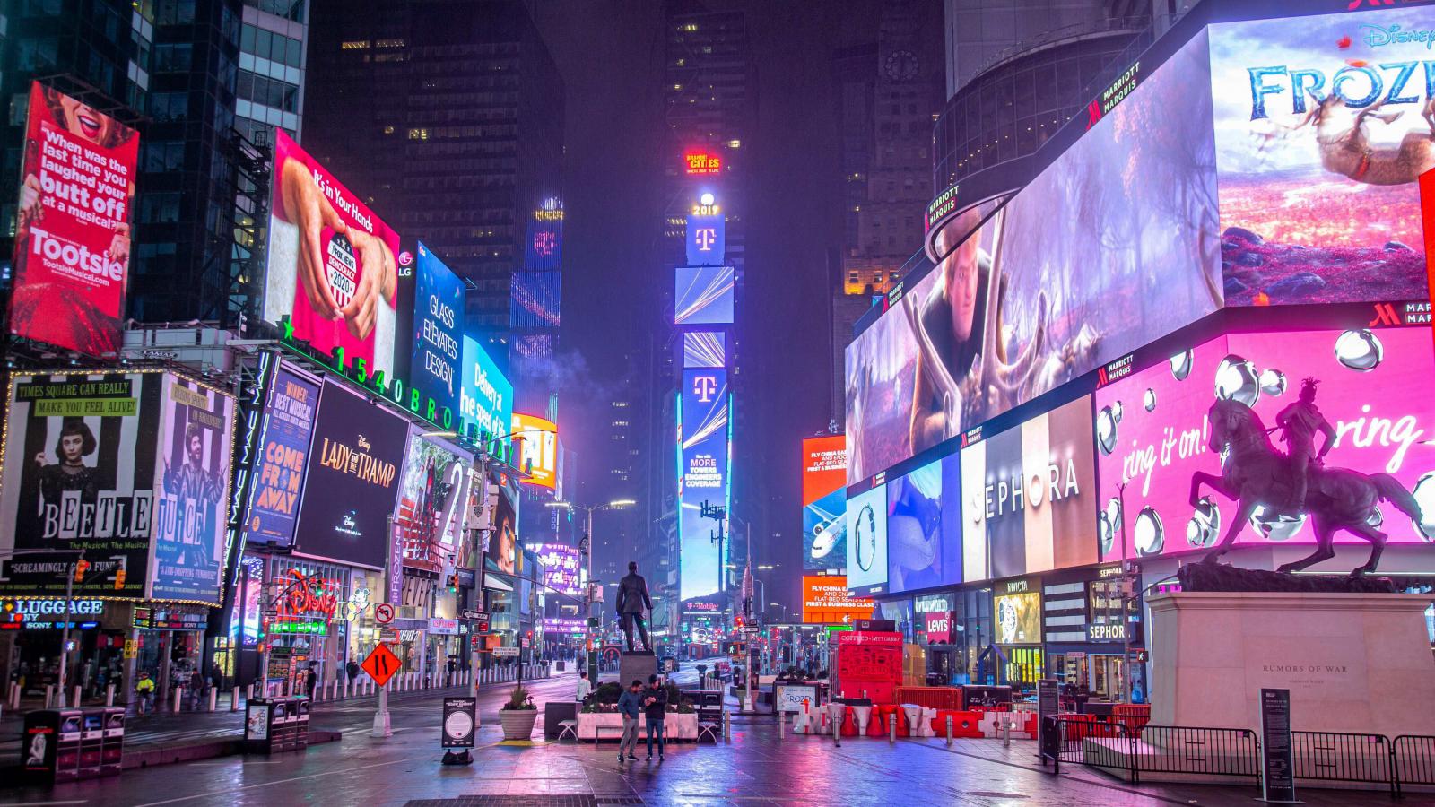 Times Square In Manhattan, New York City