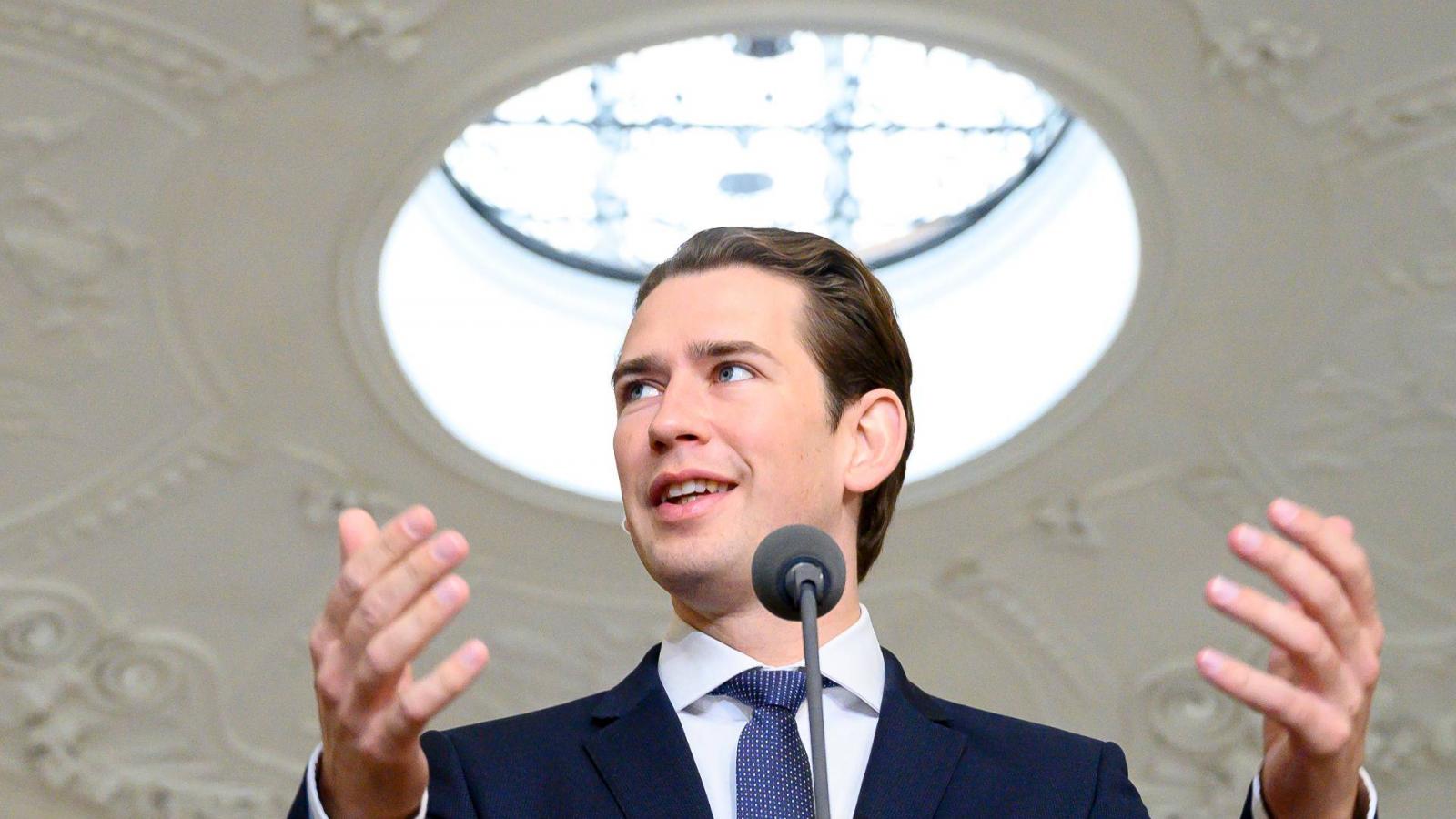 Sebastian Kurz osztrák kancellár