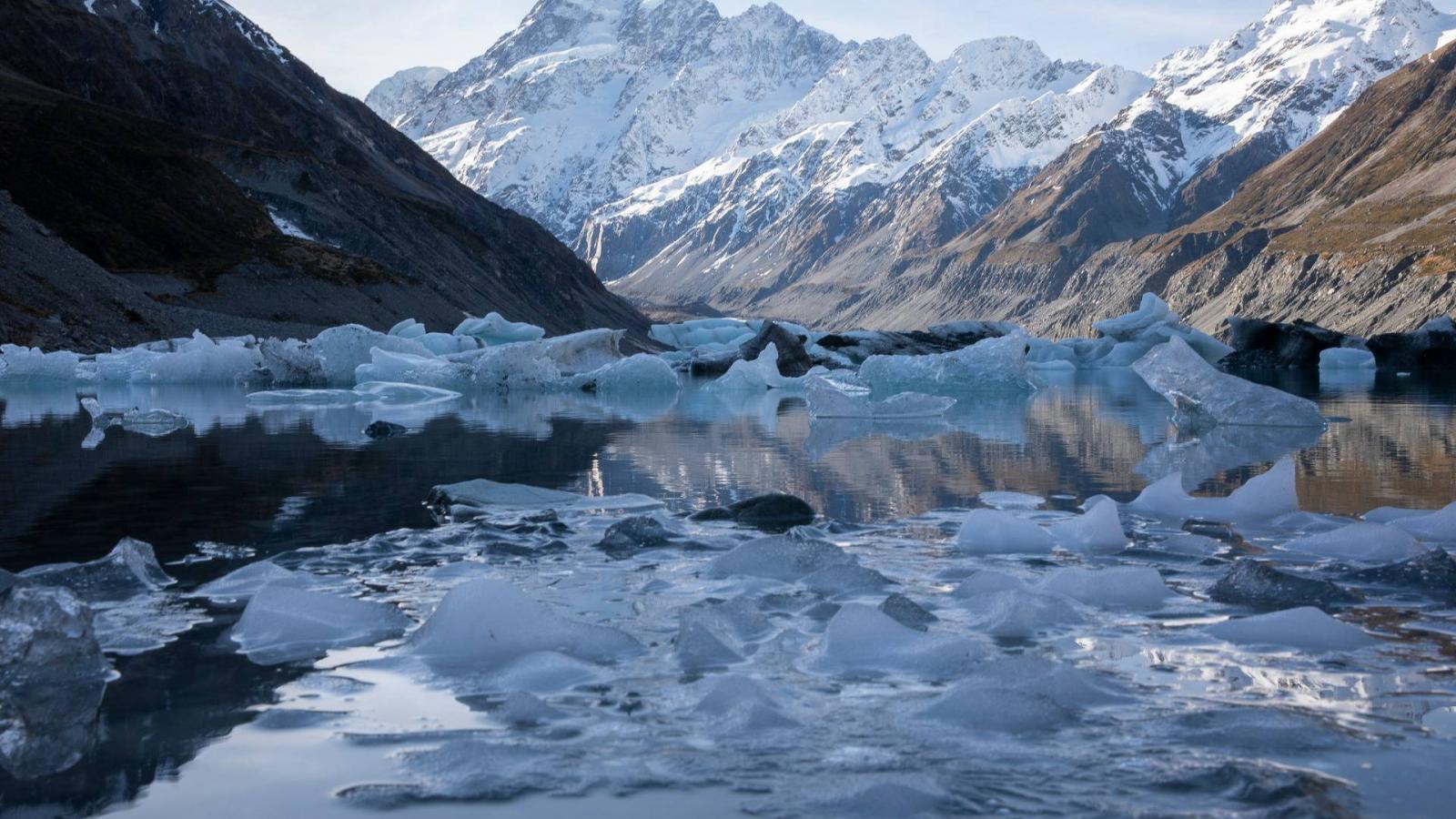 Mount Cook Nemzeti Park Új-Zélandon