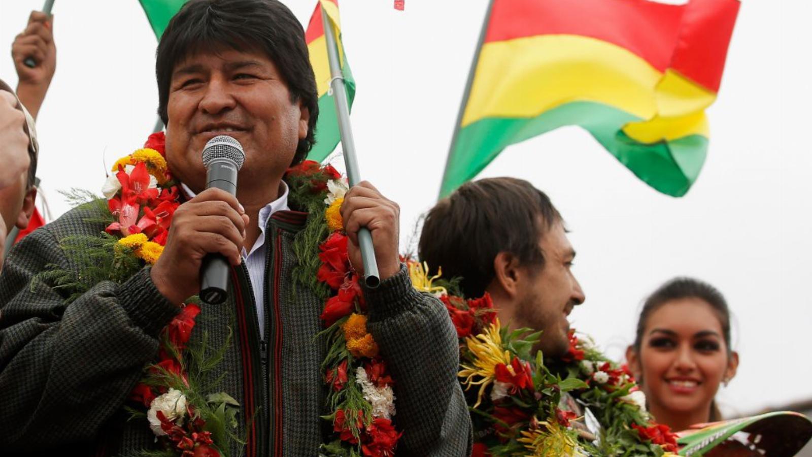 Országa sportsikerei is növelik Evo Morales népszerűségét FOTÓ: EUROPRESS/GETTY IMAGES/DEAN MOUHTAROPOULOS