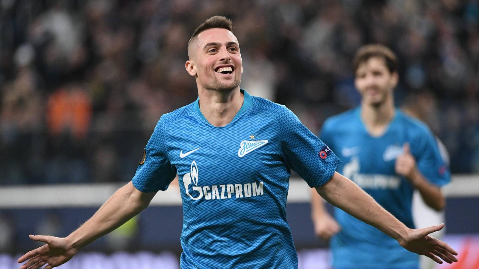 Róbert Mak, még Zenit mezben